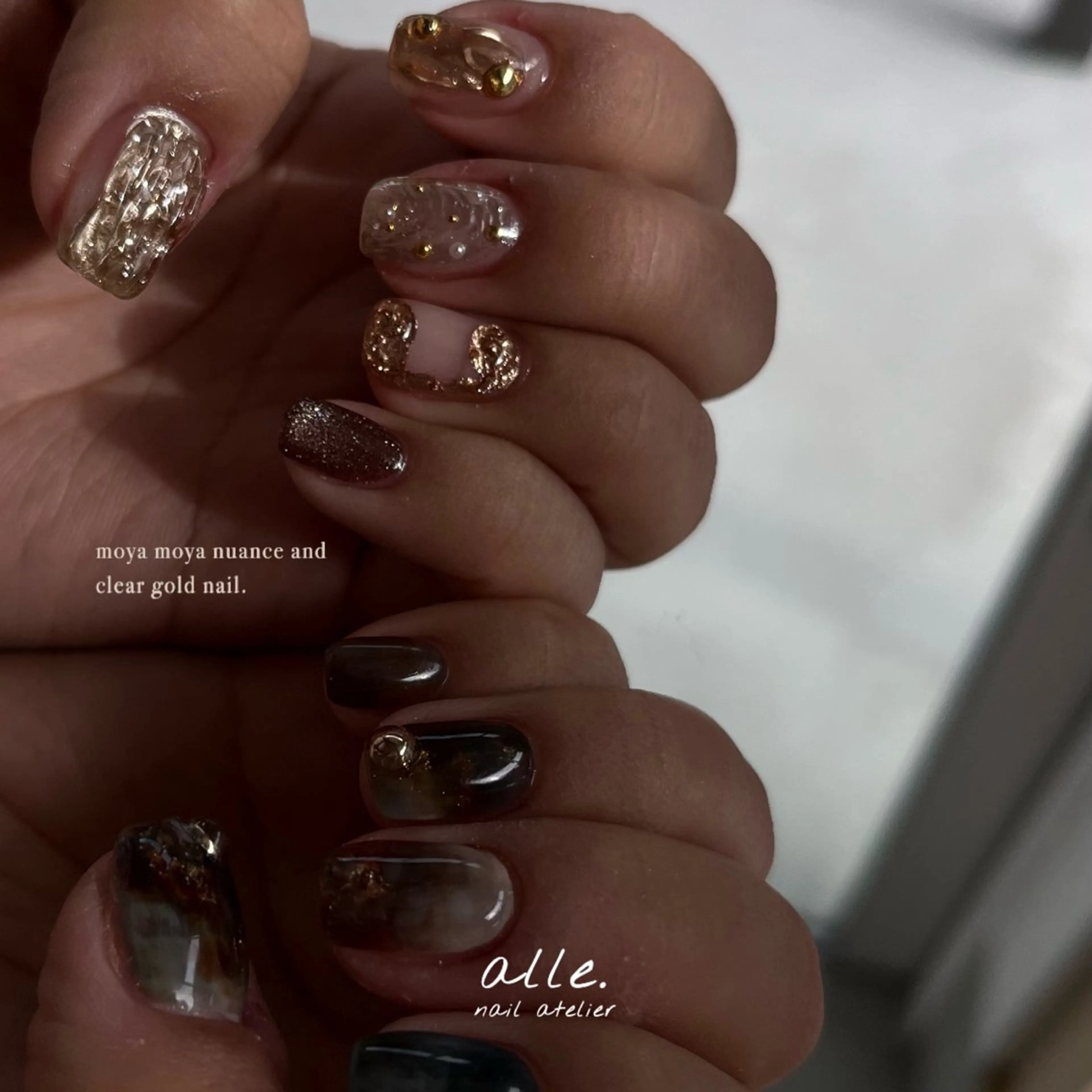 ネイル ハンドネイル atelier alle.のネイルデザイン