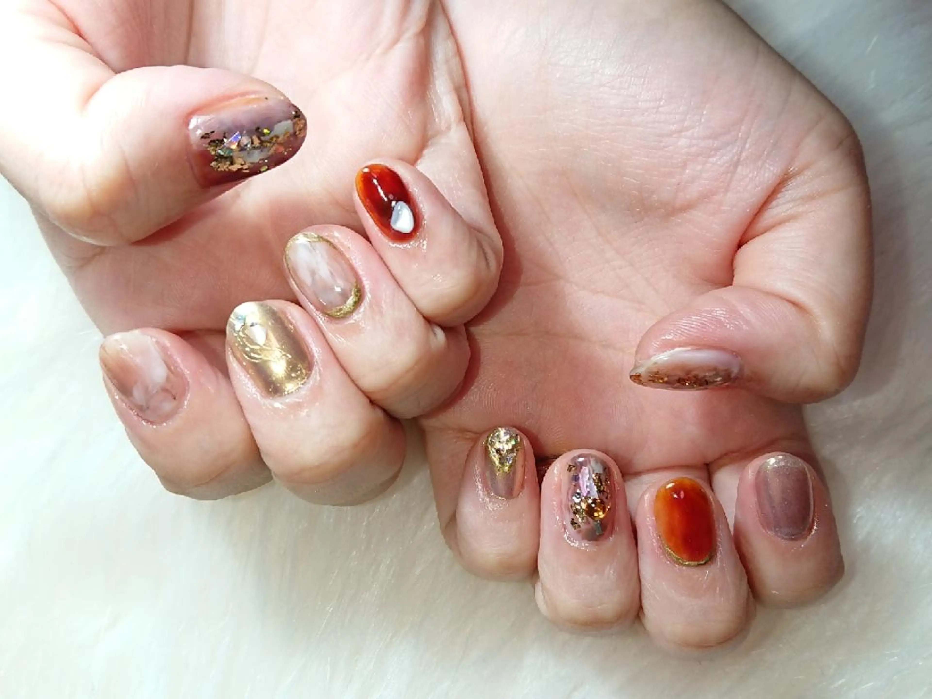 ネイル 下妻市ﾈｲﾙｻﾛﾝ M_styleのネイルデザイン