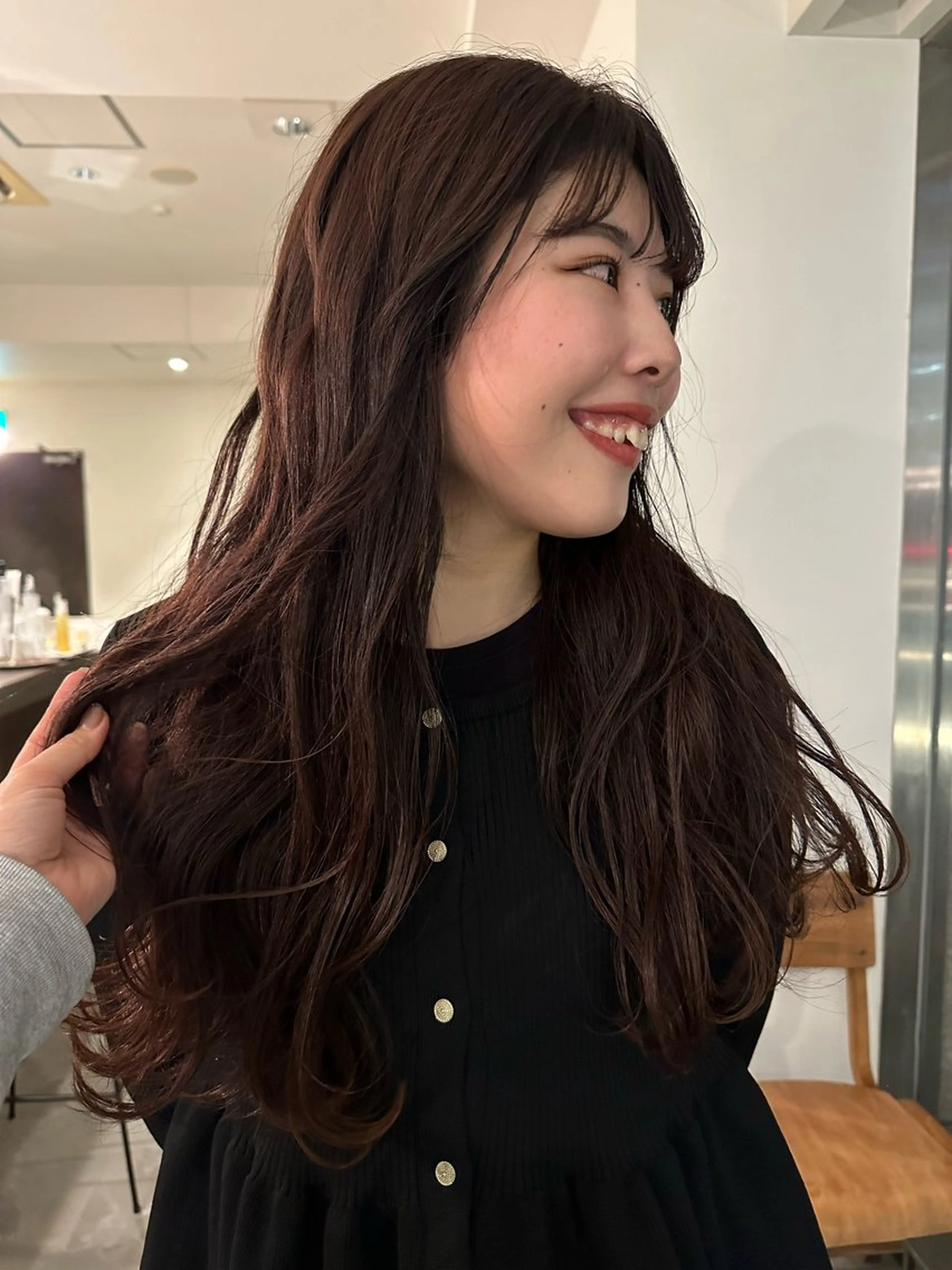 ロング Dreap所属・Dreap chikakoのヘアスタイル