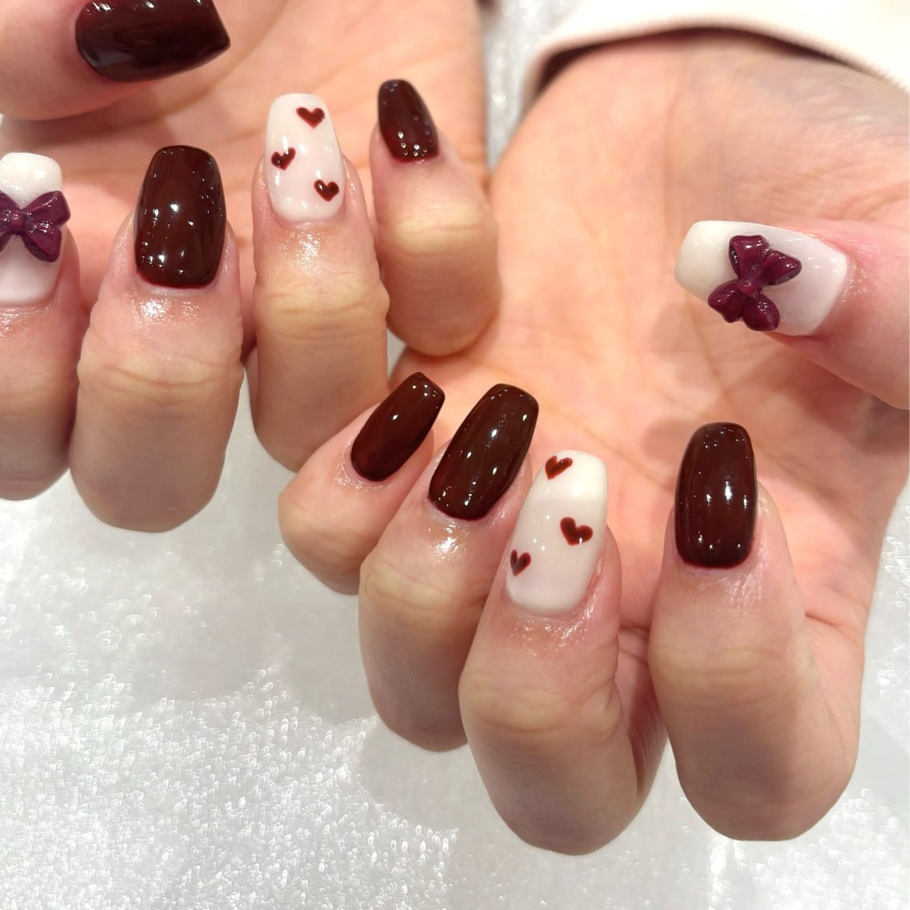 ネイル ハンドネイル nailist🍒 ヤマザキのネイルデザイン