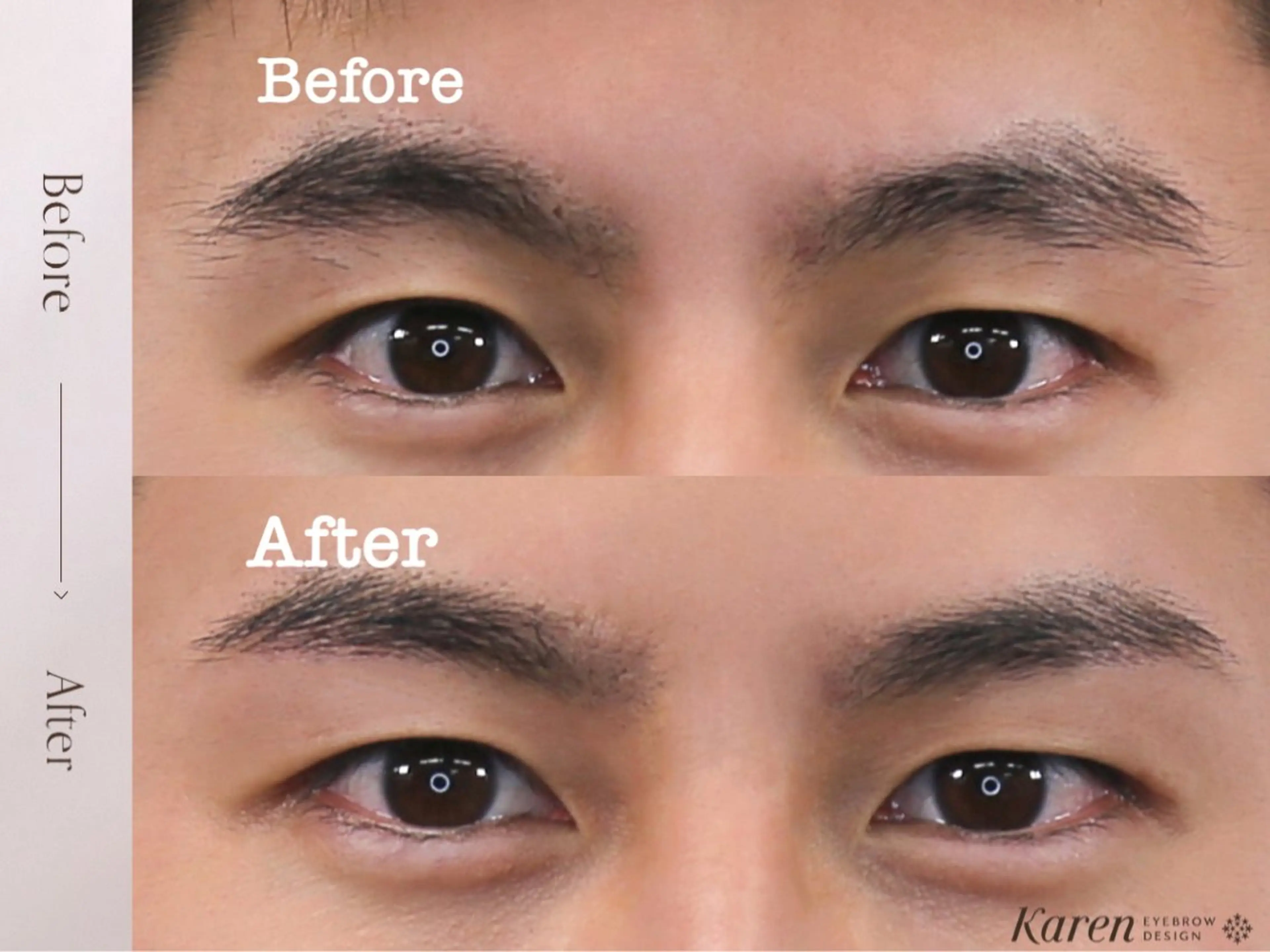 アイブロウ kenje luscaのヘアスタイル