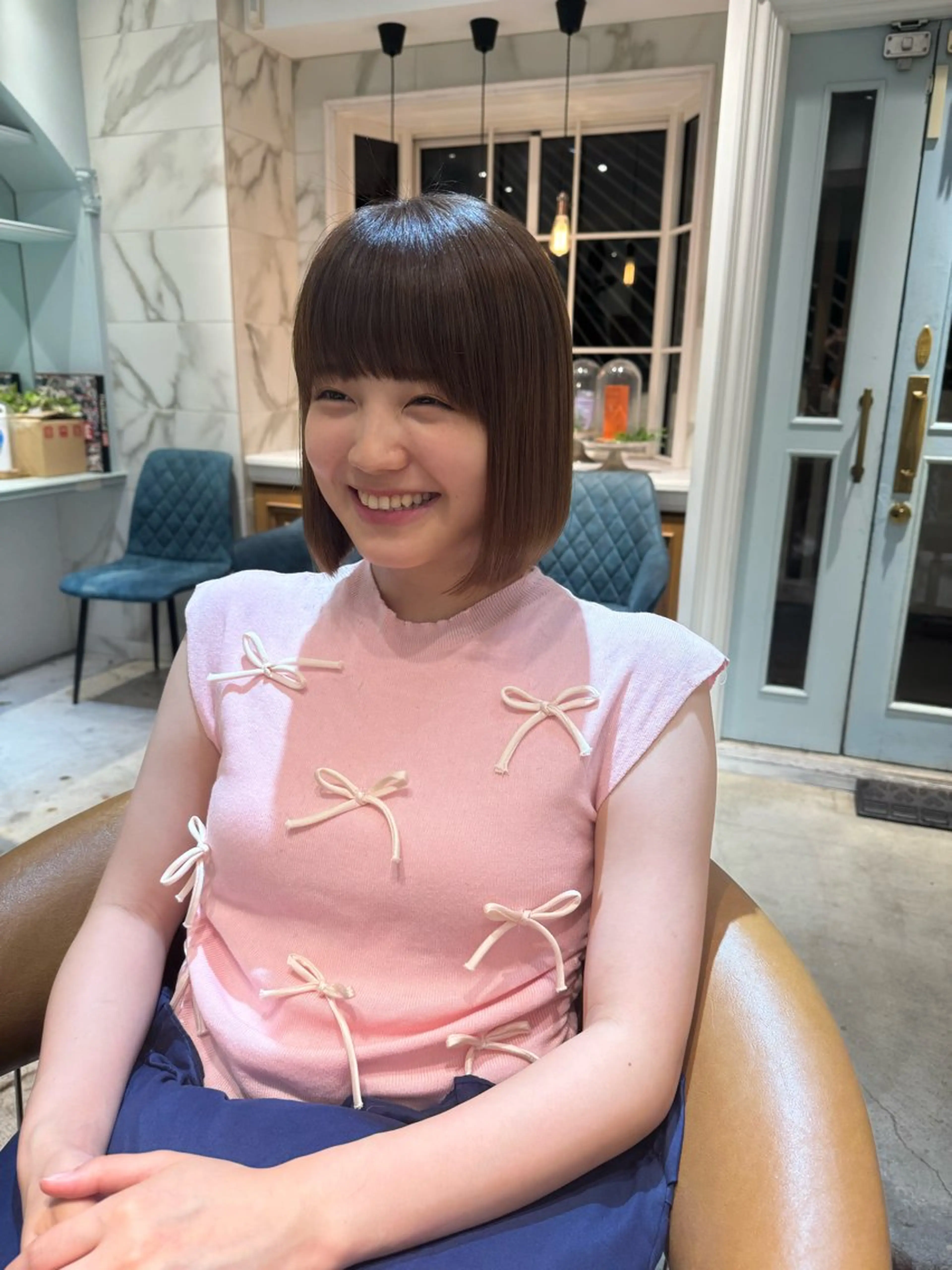 ミディアム ボブ 髪質改善/ボブ /韓国/erikoのヘアスタイル