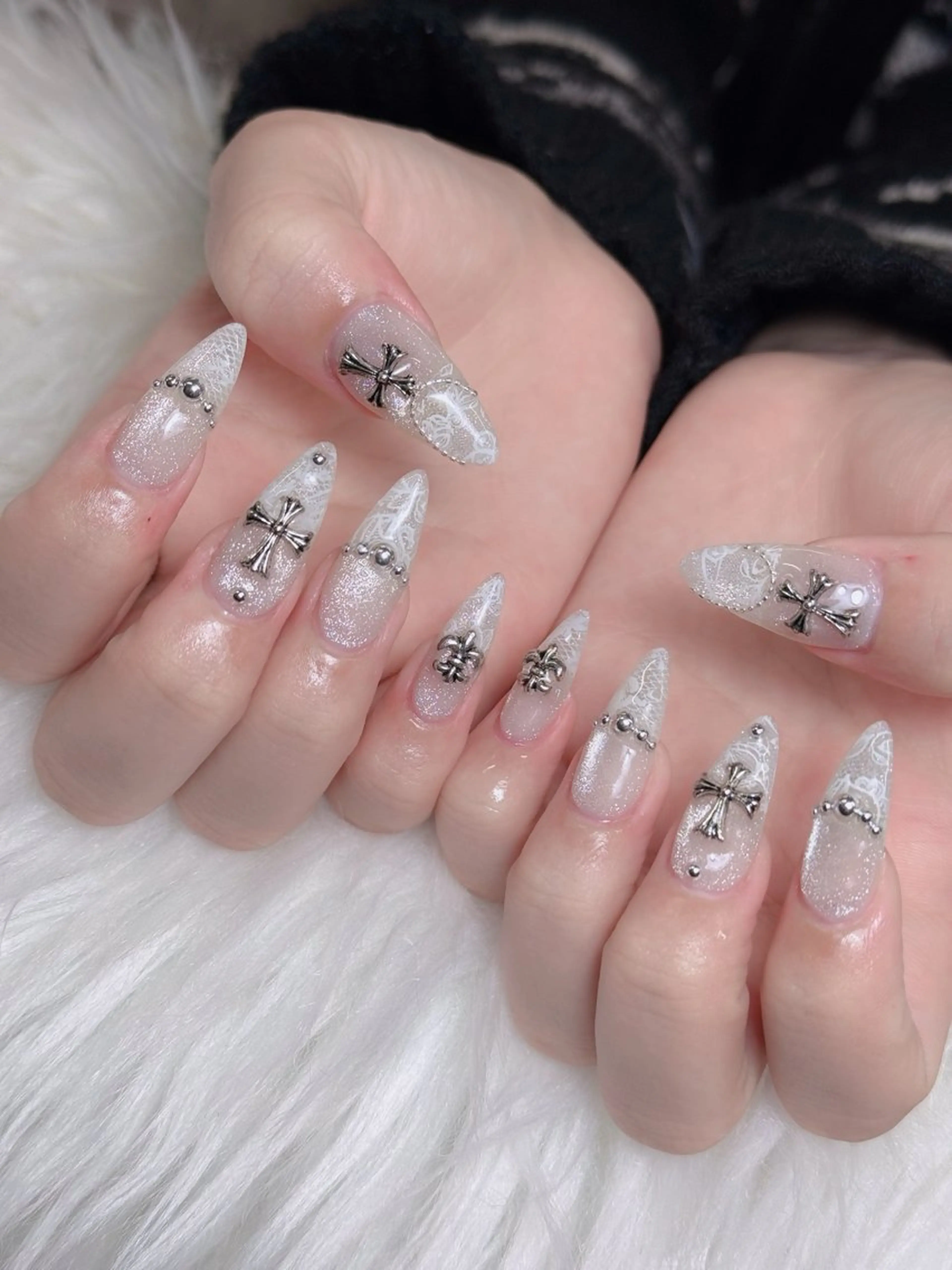 ネイル オーロラネイル チークネイル フットネイル フレンチネイル ハロウィン ハンドネイル Lumi Nail 新大久保3‘のネイルデザイン