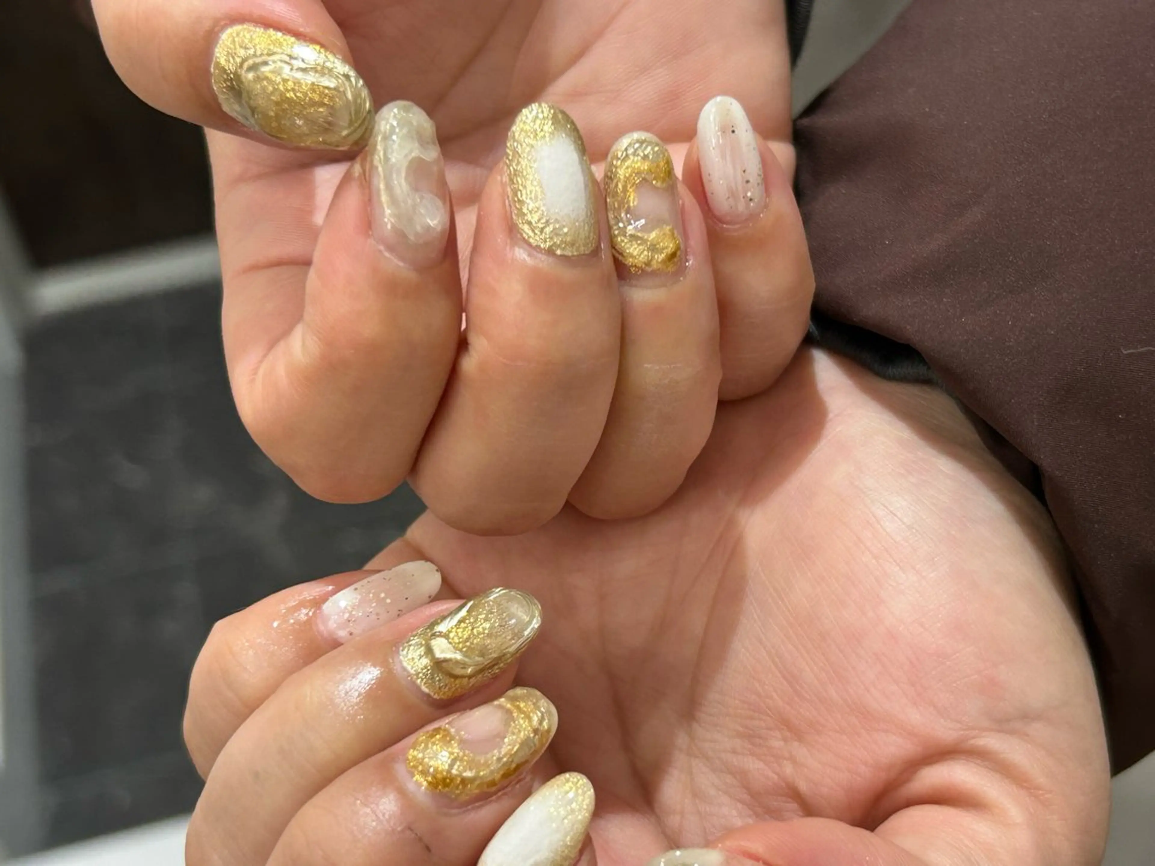 ハンドネイル💅オフ無し定額ニュアンスの写真