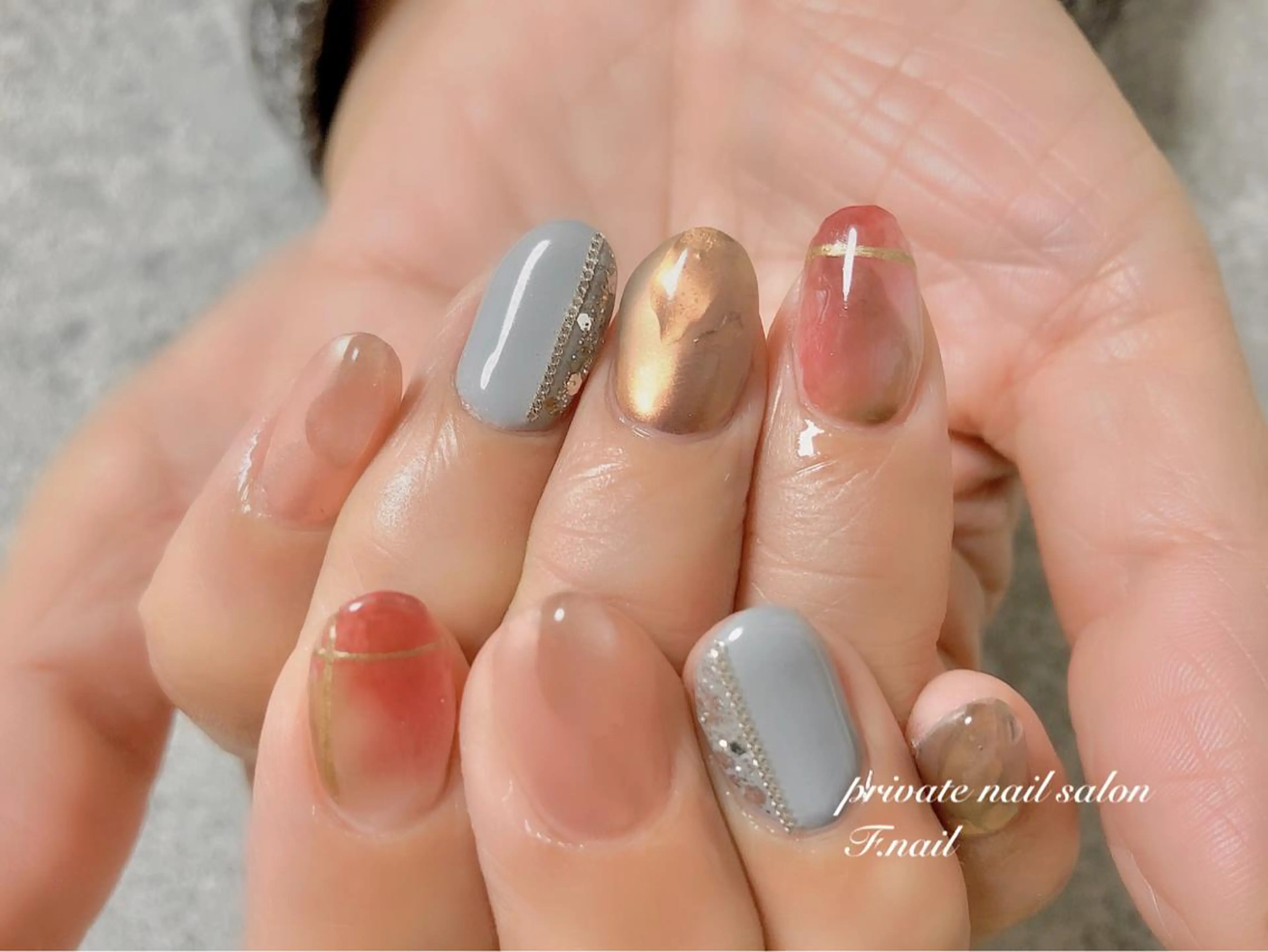 ネイル Private Nail Salon OK所属・FUKA ♡のネイルデザイン