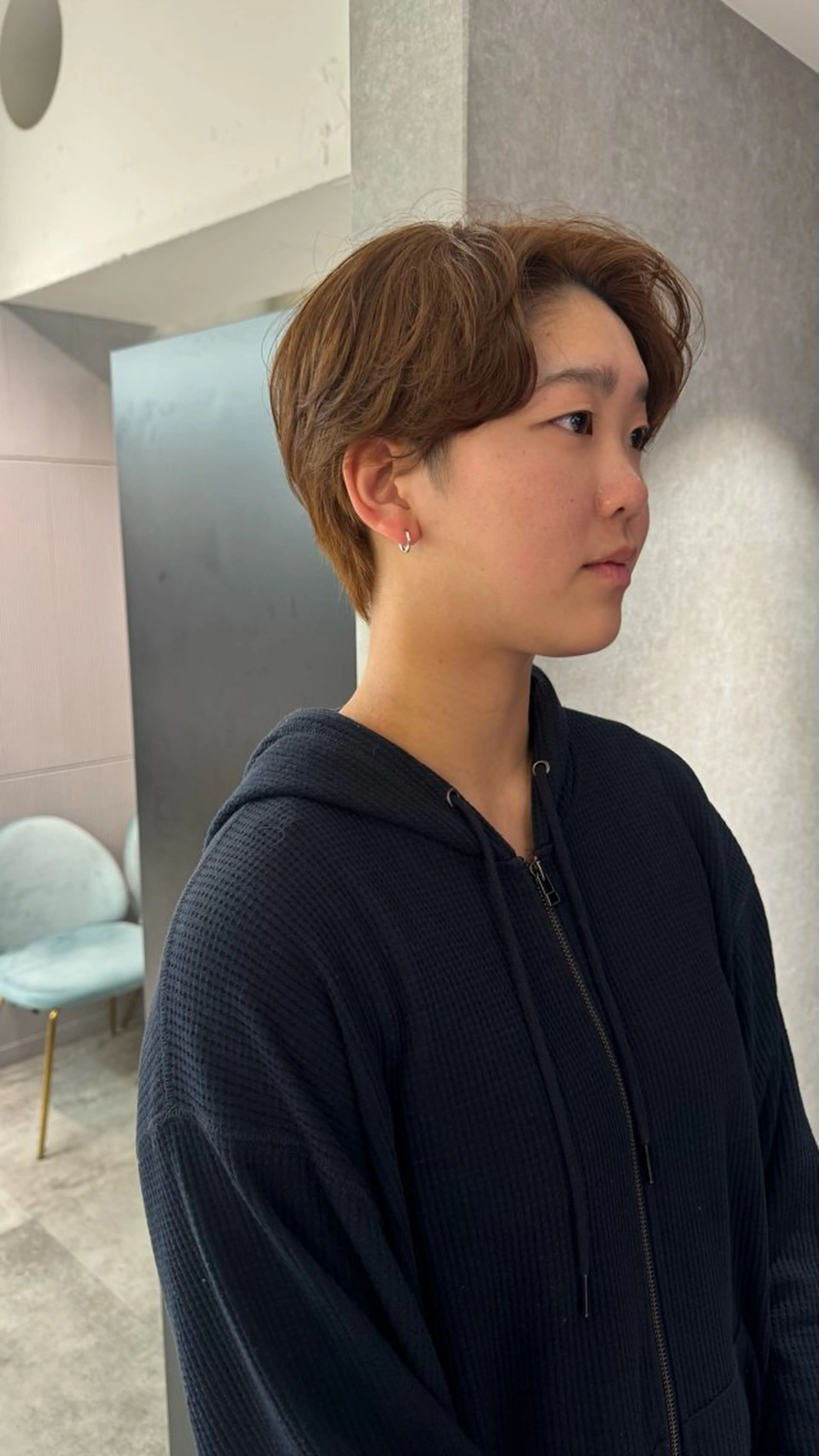 ショート カット ヘアカラー 中島/ハイトーン/ ショート/艶髪/韓国のヘアスタイル