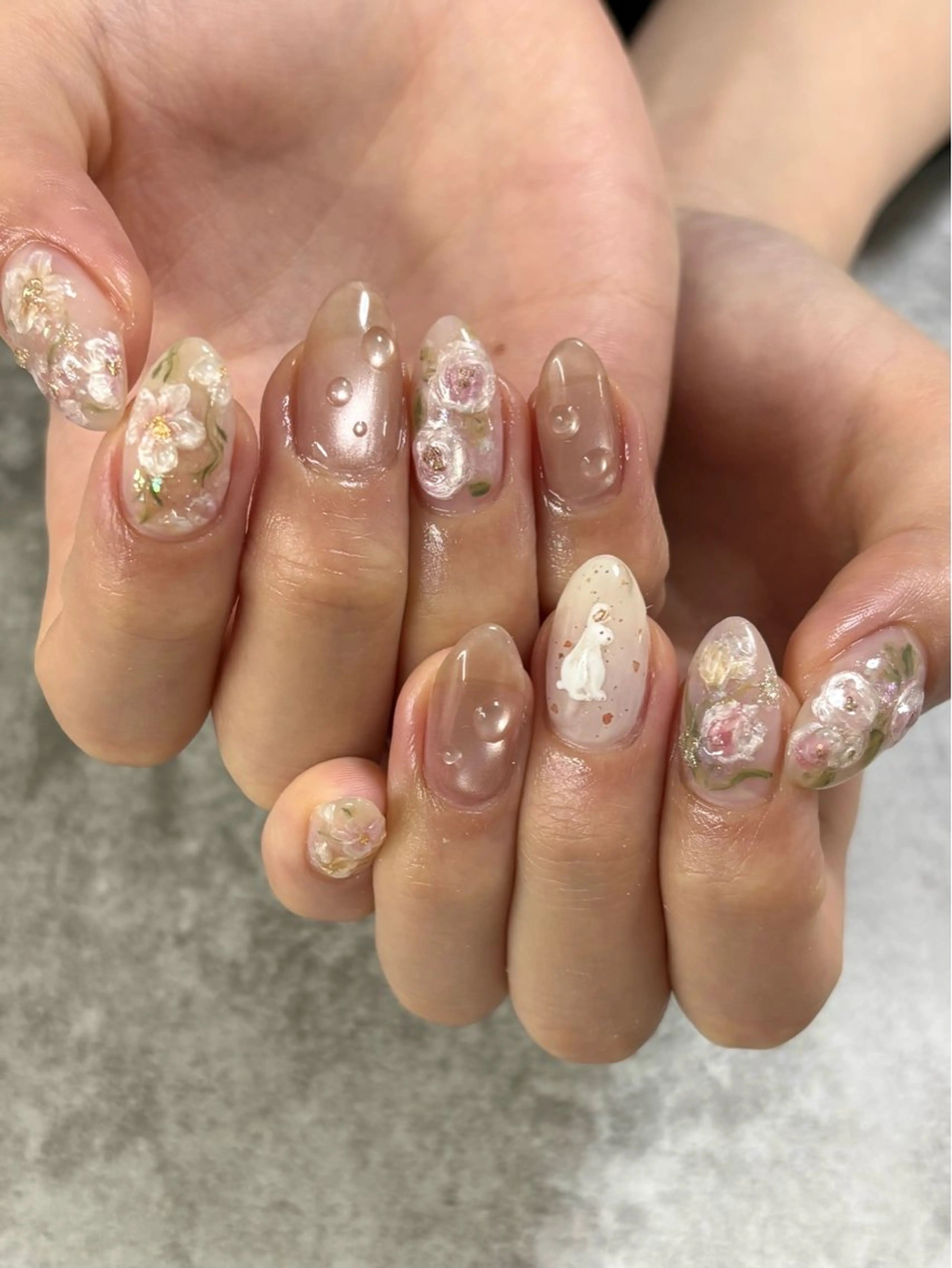 ネイル ハンドネイル FIORITURA Maikoのネイルデザイン