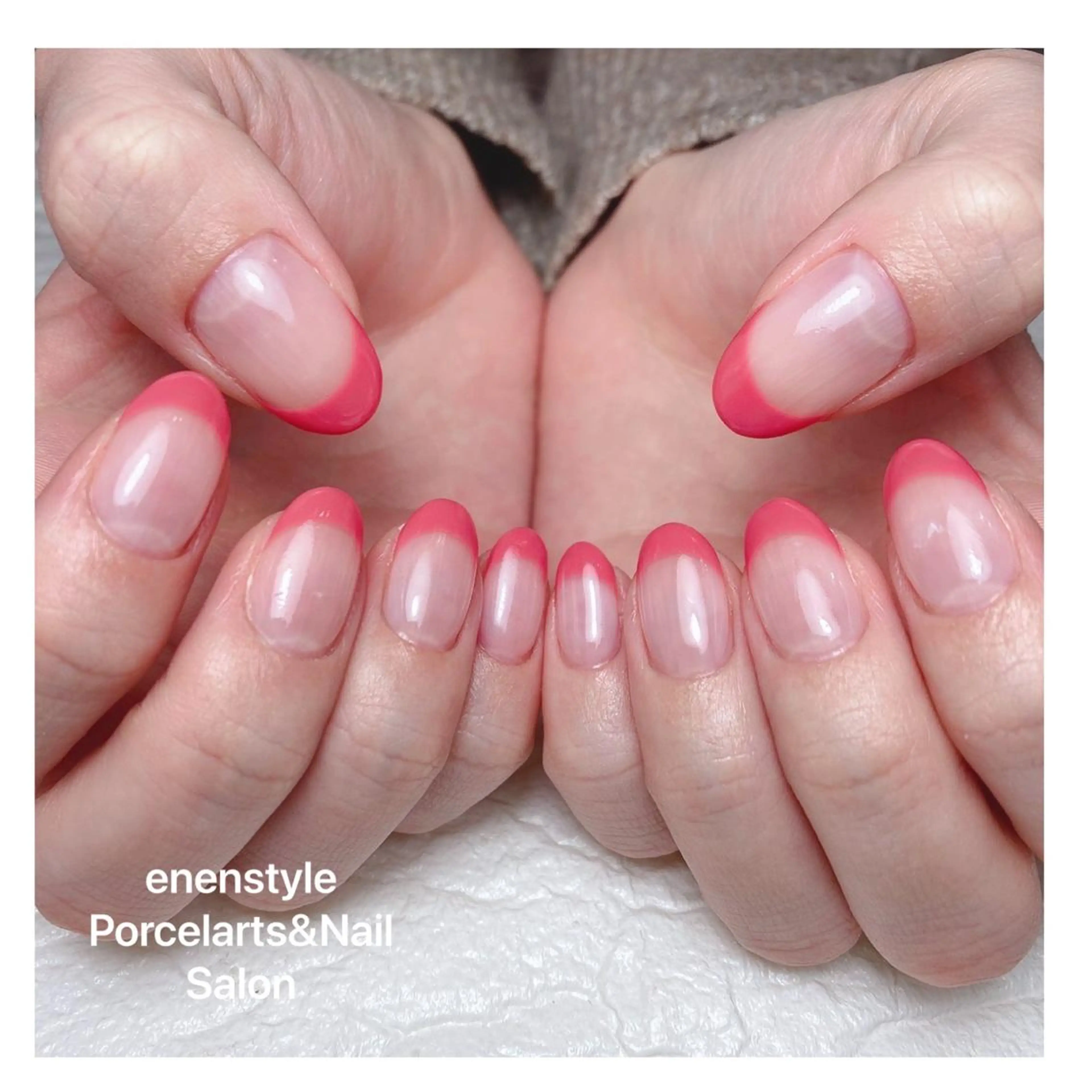 ミディアム ネイル ハンドネイル 👑enen style👑のネイルデザイン