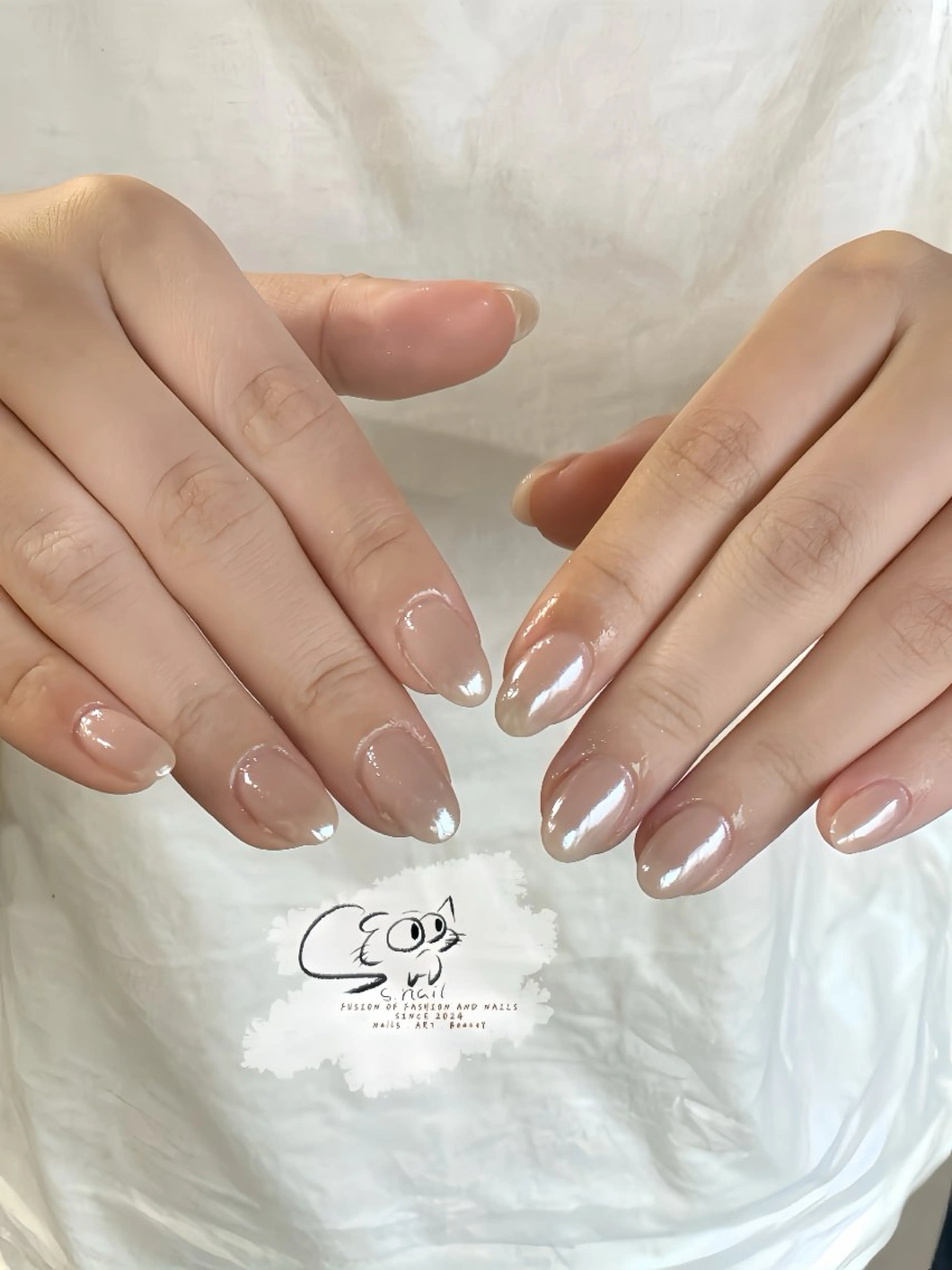 ネイル チークネイル フレンチネイル グラデーション マグネットネイル ワンカラーネイル ハンドネイル S.nail所属・S.nail _のネイルデザイン