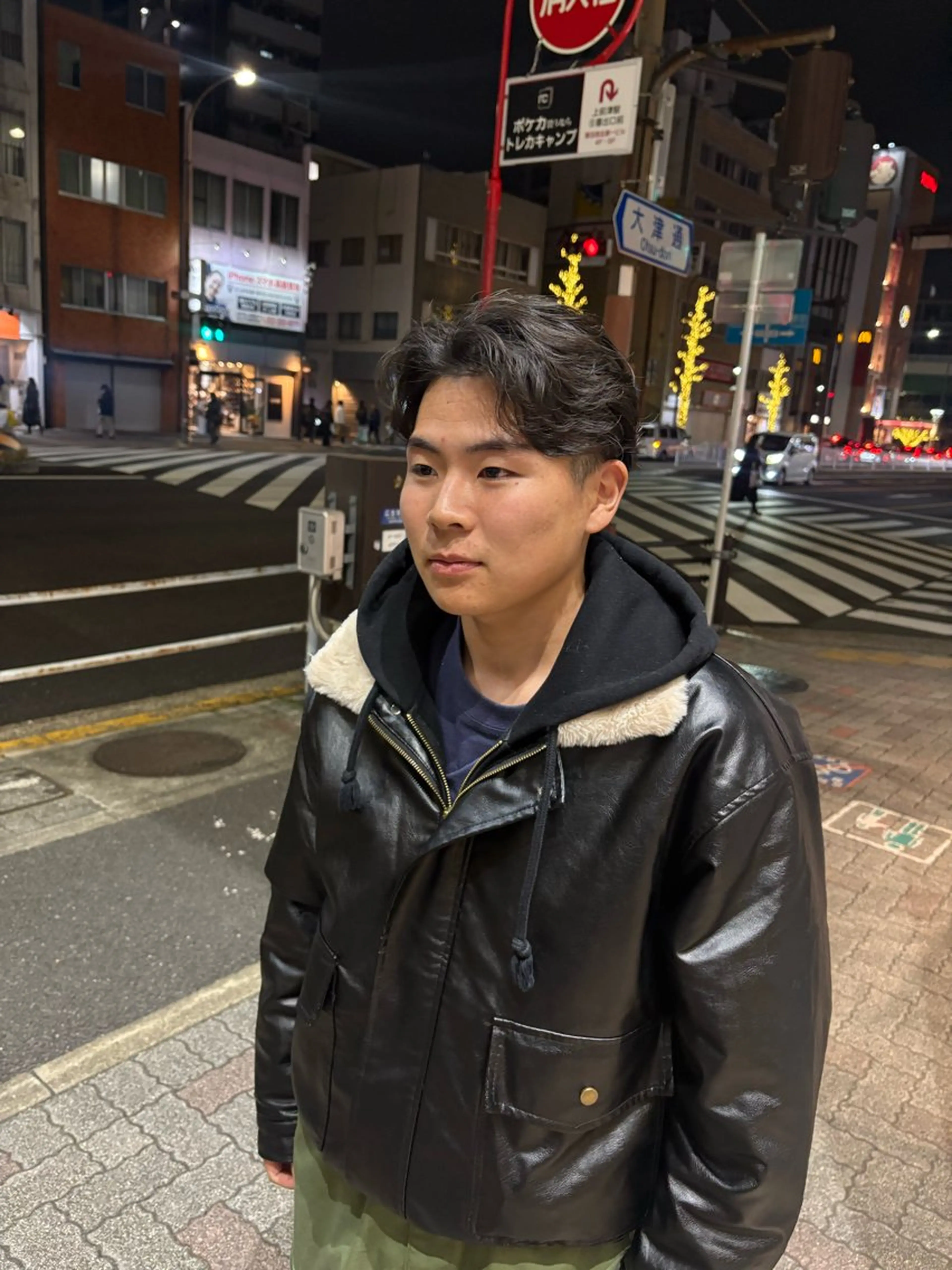 パーマ メンズ メンズパーマ ニュアンスパーマ パーマ パーマ/カラーモデル ななほのヘアスタイル