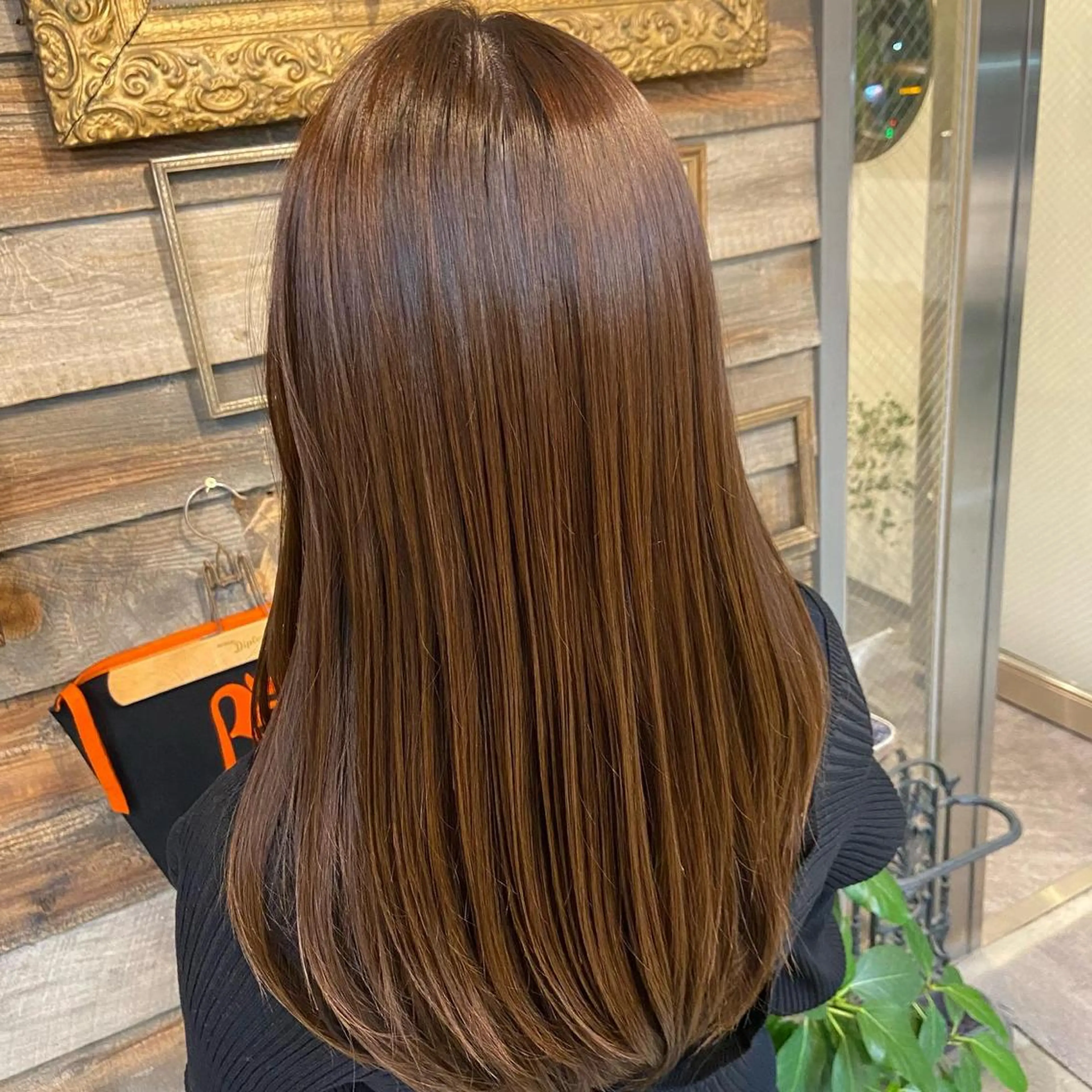 ロング カラー トリートメント ヘアカラー トリートメント RuBell所属・川崎 かなでのヘアスタイル