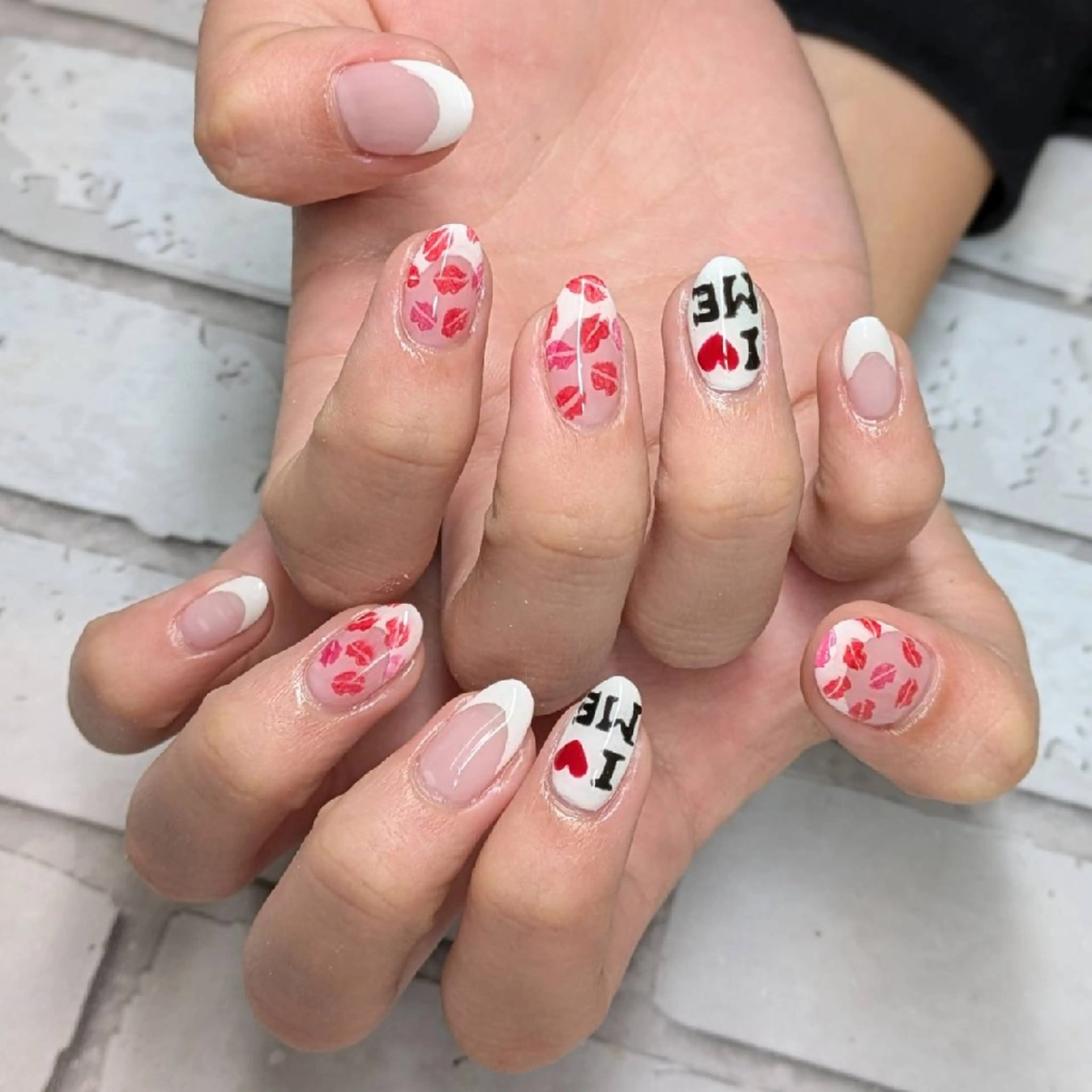 ネイル ピンク ハンドネイル ネイルサロンベルティ .keikoのネイルデザイン