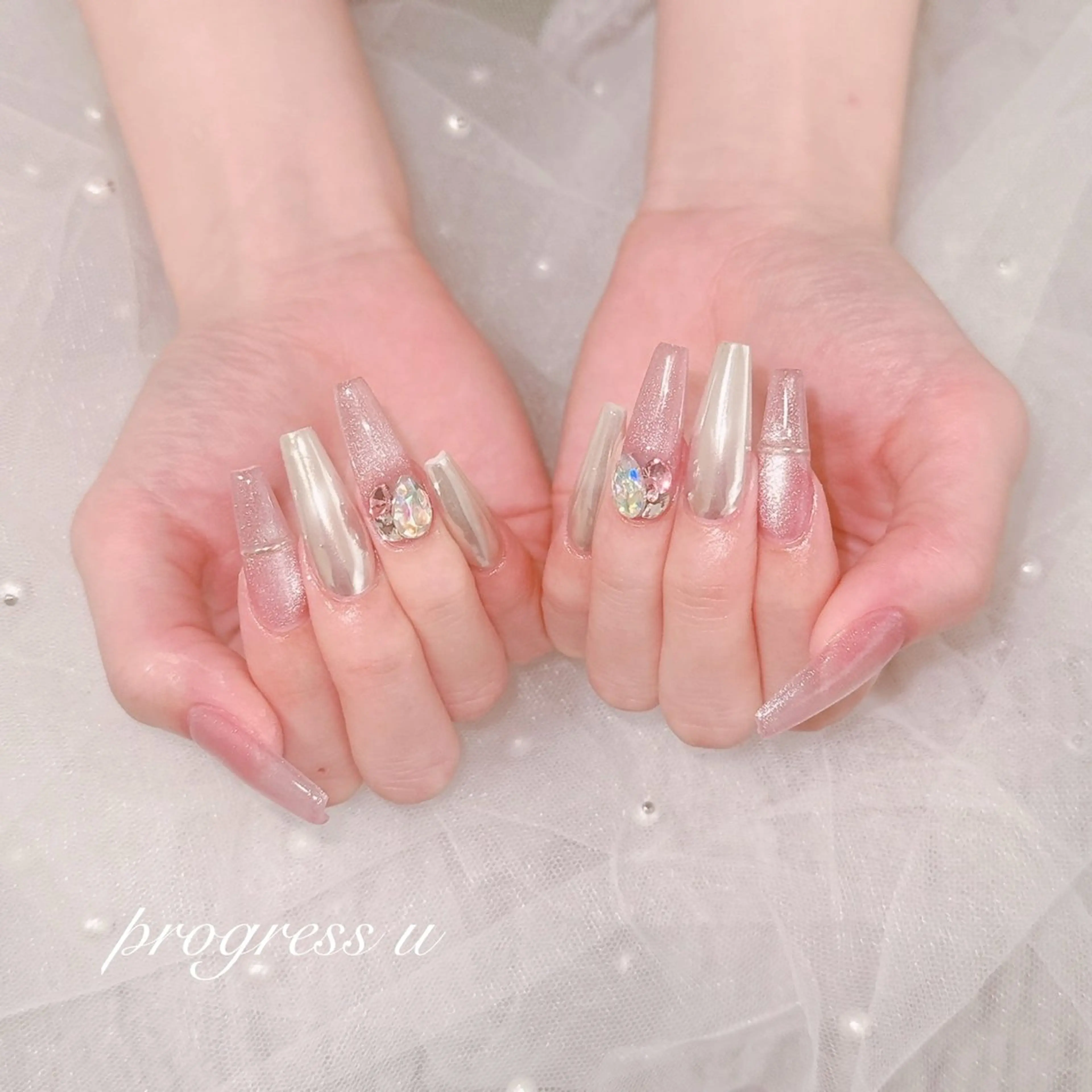 ネイル ハンドネイル progress uのネイルデザイン