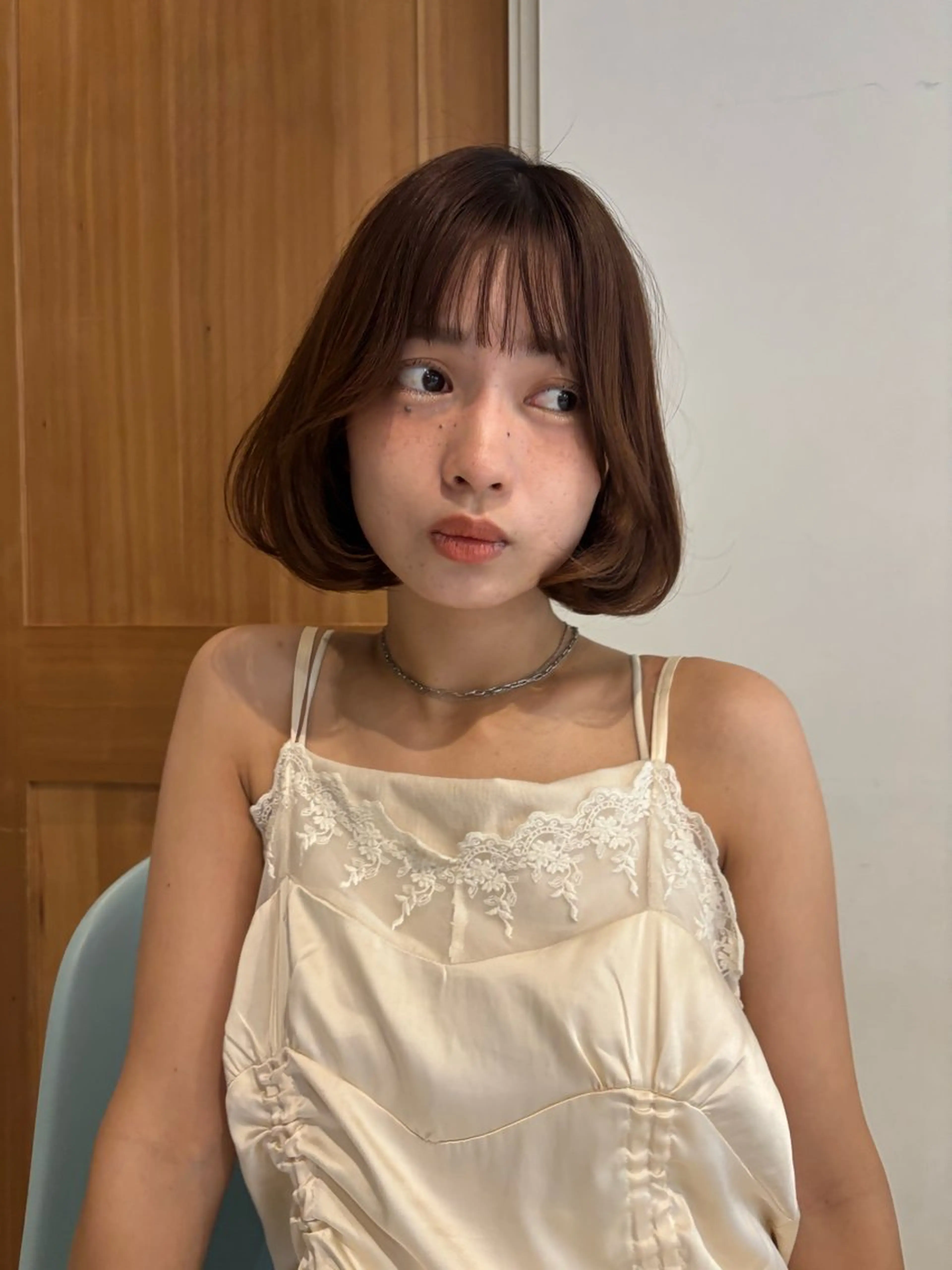 ショート カラー 岩切 美海のヘアスタイル