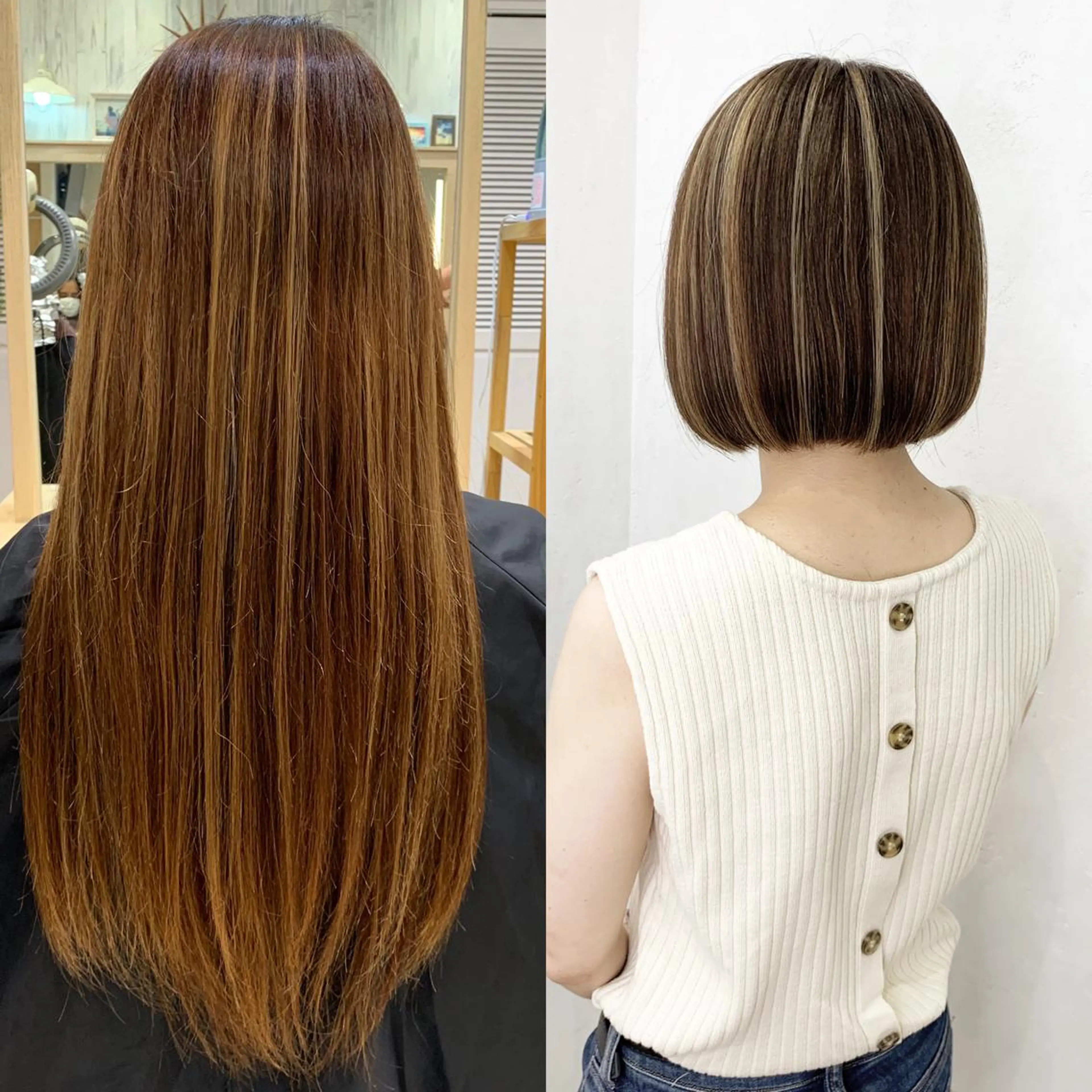 ショート カラー ヘアアレンジ ハイライトカラー ハイライト カット ヘアカラー TATSUYA アートディレクターのヘアスタイル
