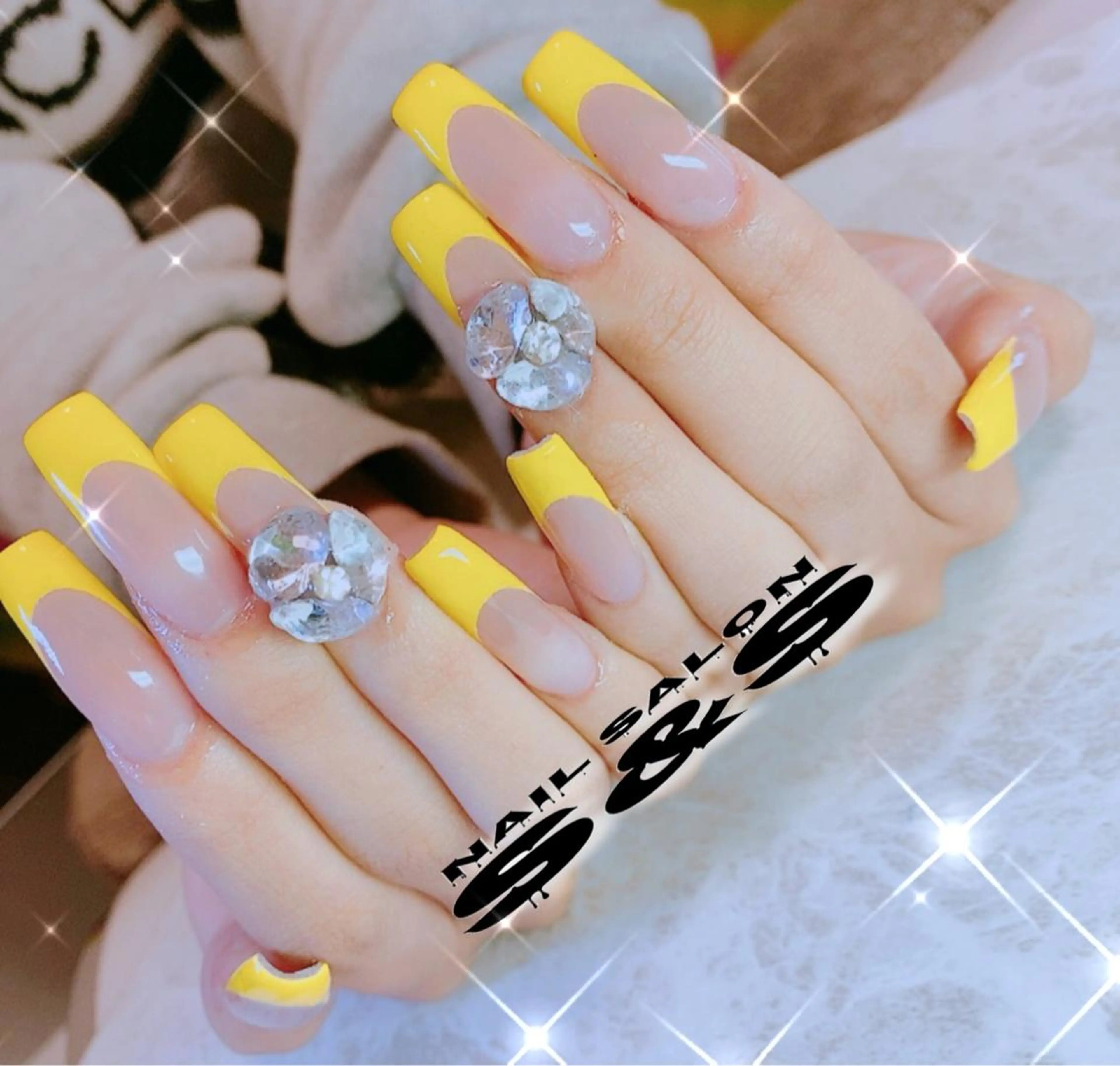 ネイル 長さ出し ロングネイル メンズネイル 持ち込み スカルプネイル S&S 村田小百合のネイルデザイン