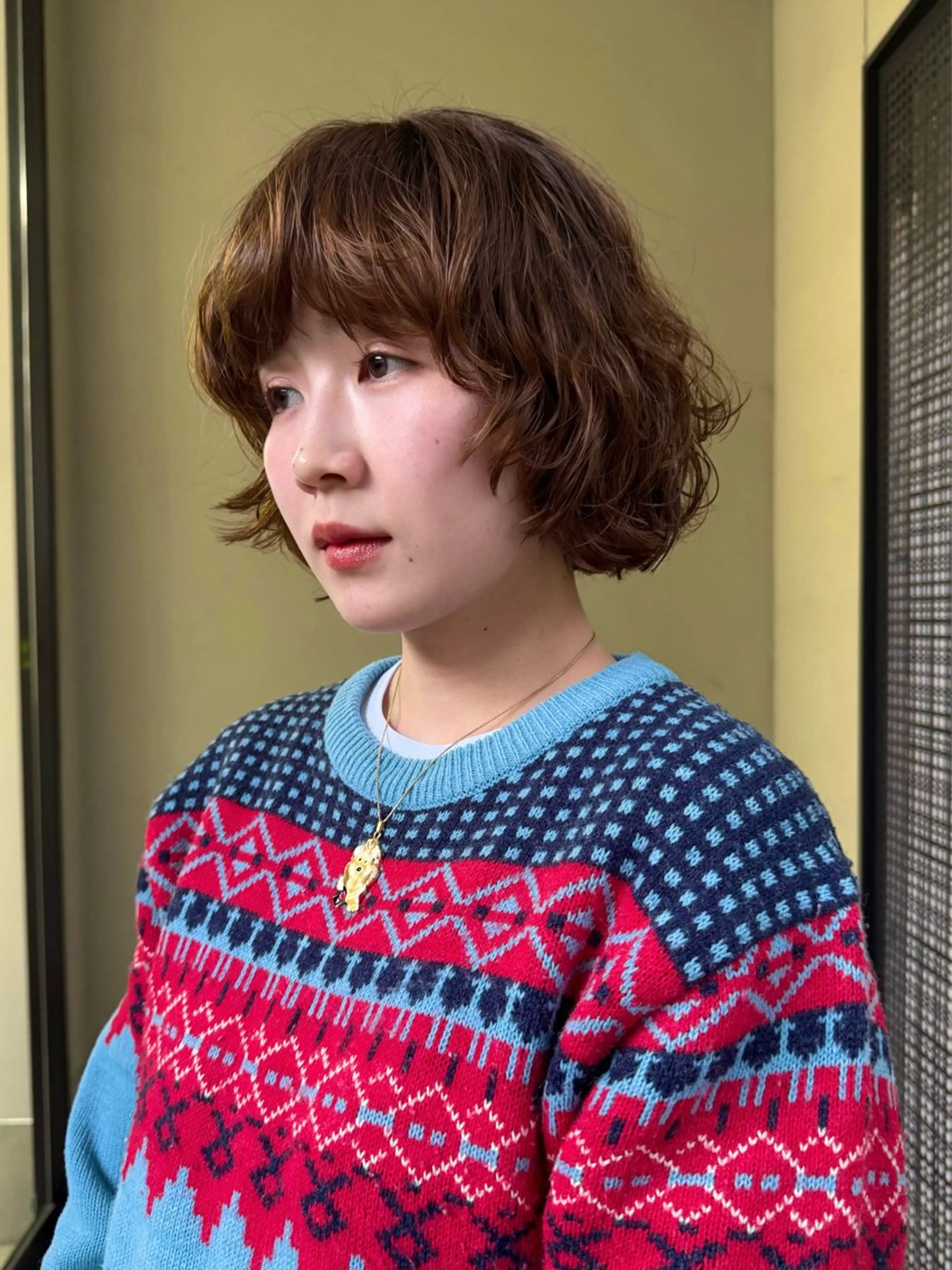 ショート パーマ カット パーマ GO TODAY 福岡大名Bellus店所属・🫧ショートパーマ ボブパーマ🫧 糸瀬のヘアスタイル