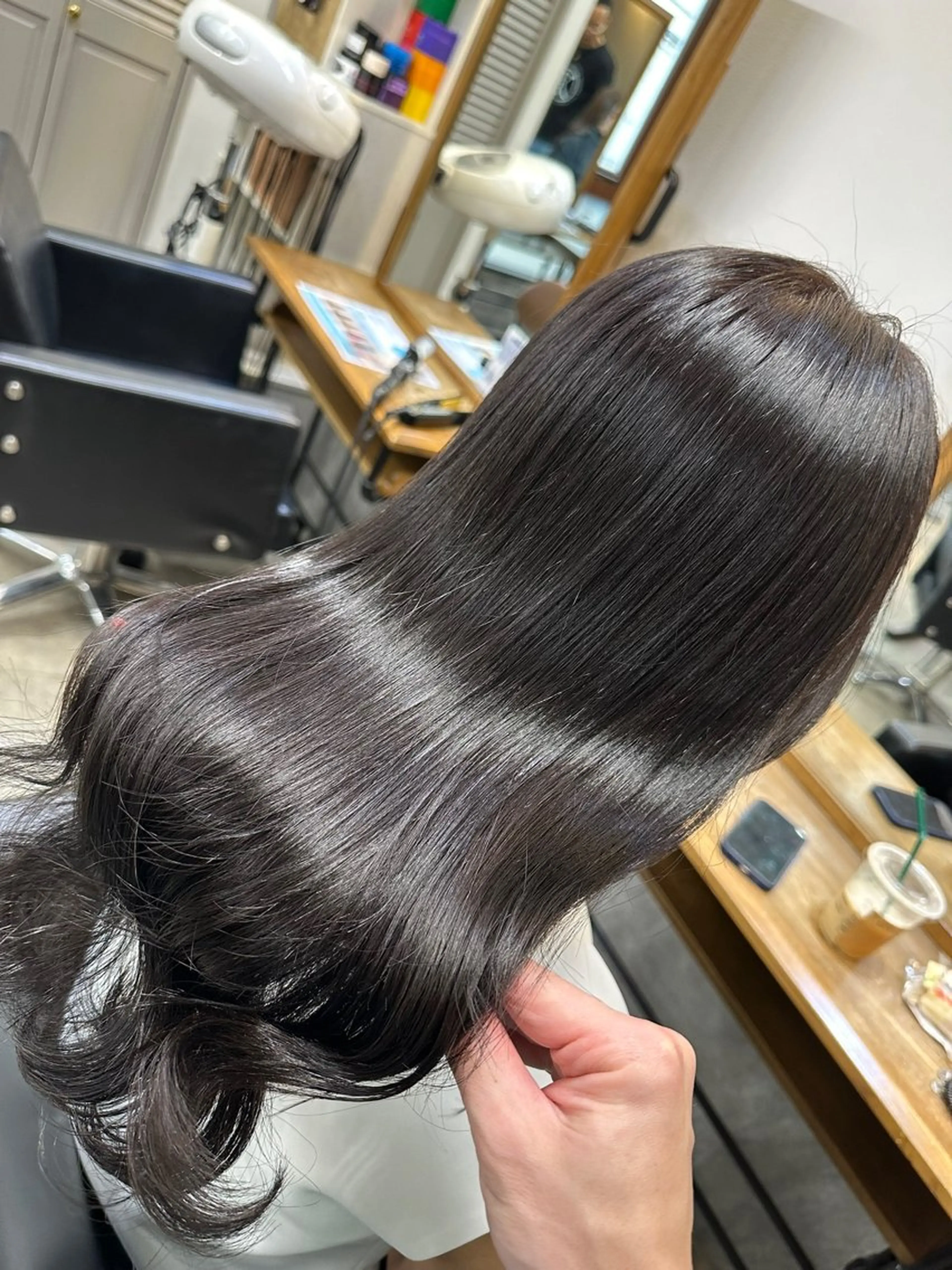 ロング カラー 髪質改善 トリートメント 髪質改善特化サロン ICONIQ天神店のヘアスタイル