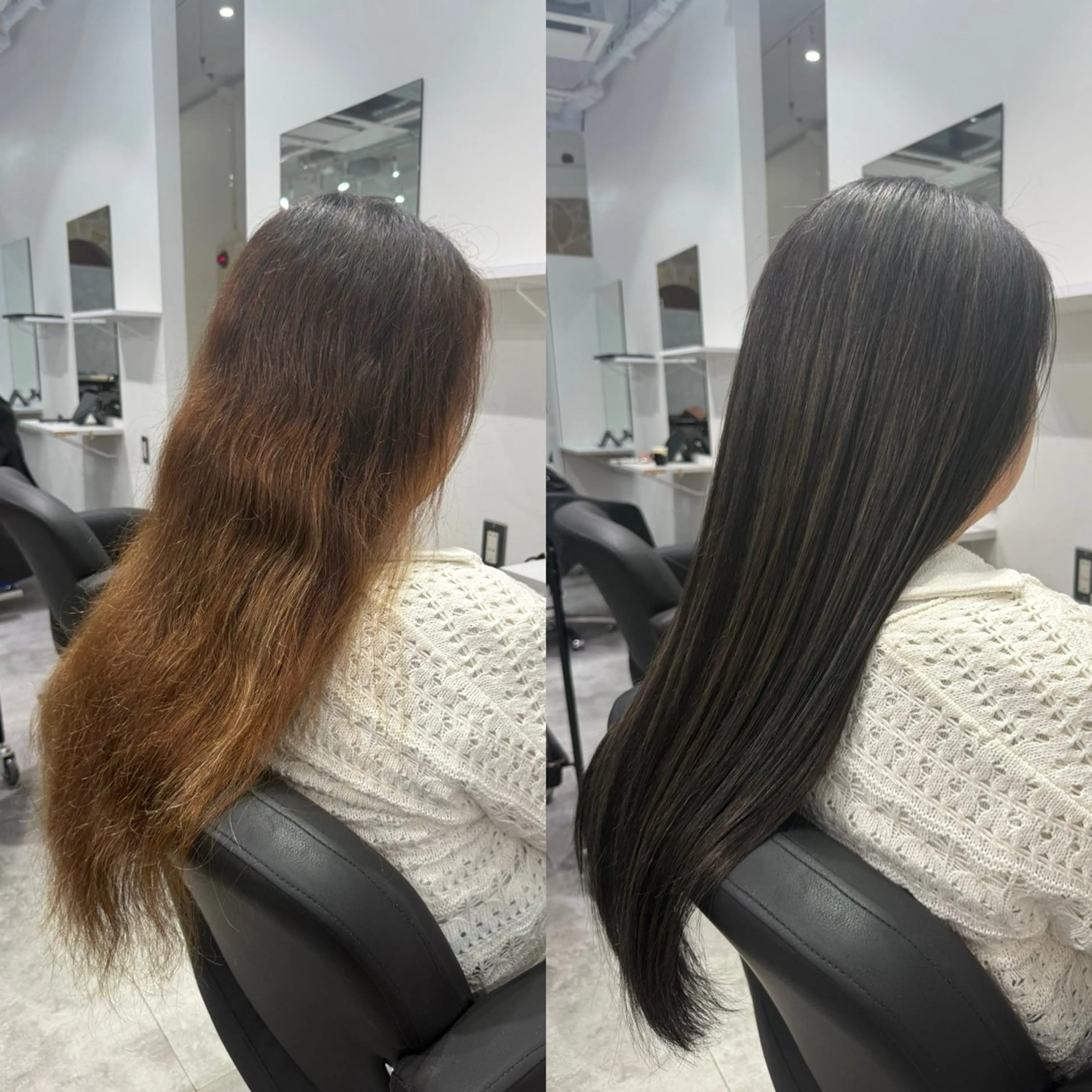 ロング ハイライト ヘアカラー トリートメント メンズパーマ/艶 モテカラー/福井悟朗のヘアスタイル