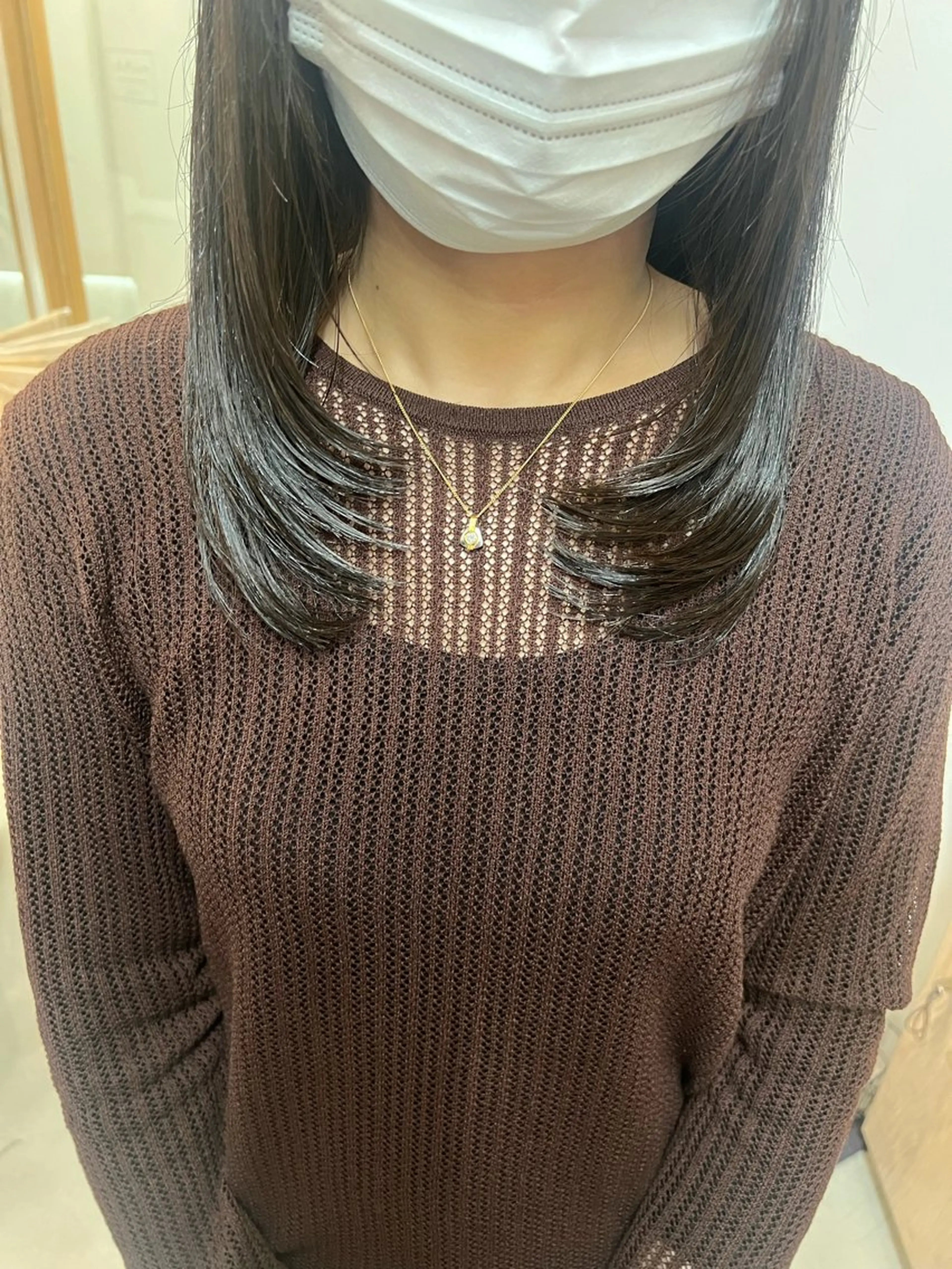 ミディアム ❄️ さき❄️のヘアスタイル