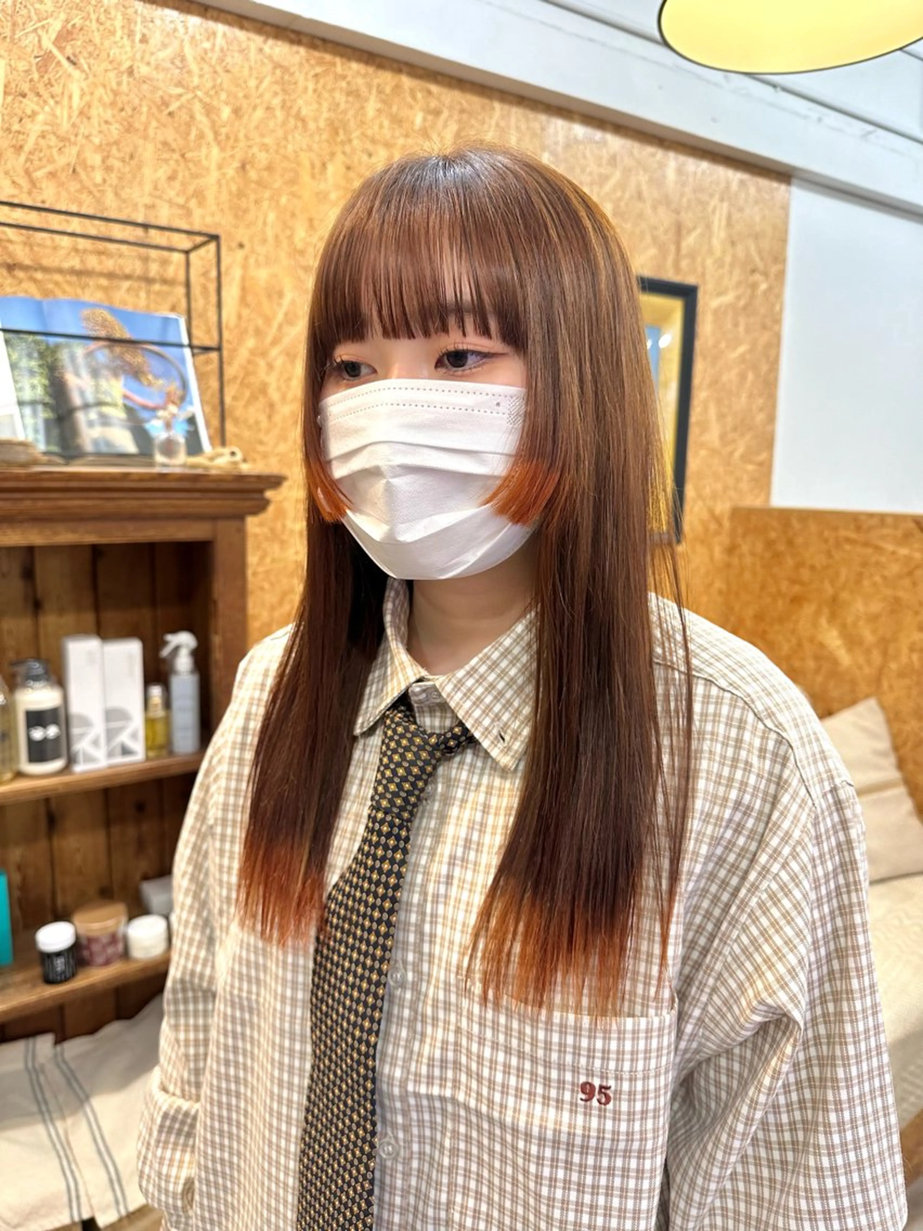 ロング カラー 🪭risa 暖色/レイヤー🪭のヘアスタイル