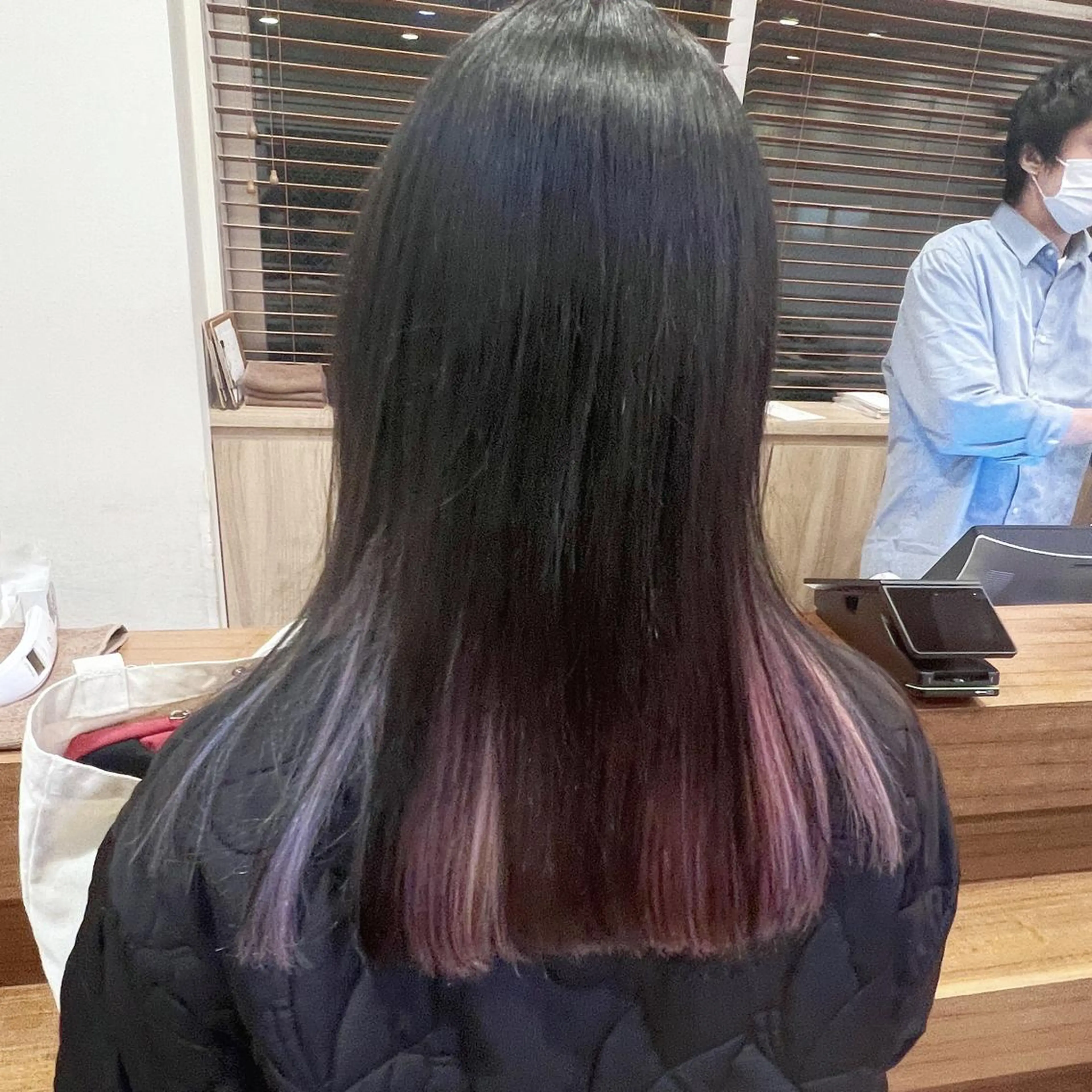 セミロング rino🤍 恵比寿レイヤーカットのヘアスタイル