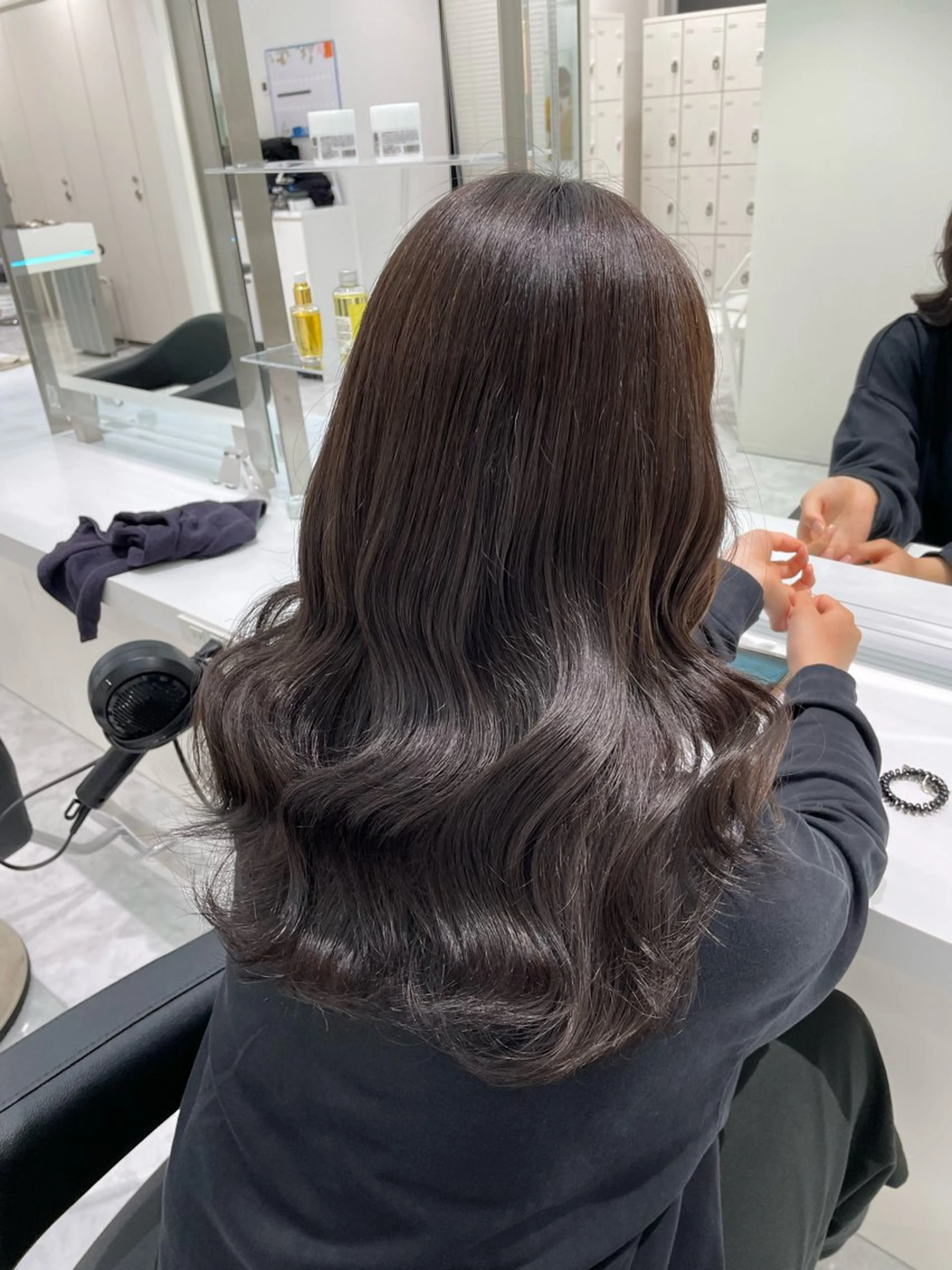 ロング カラー ヘアカラー トリートメント ヘッドスパ ヘアセット 💖SAE💖 銀座美容師のヘアスタイル