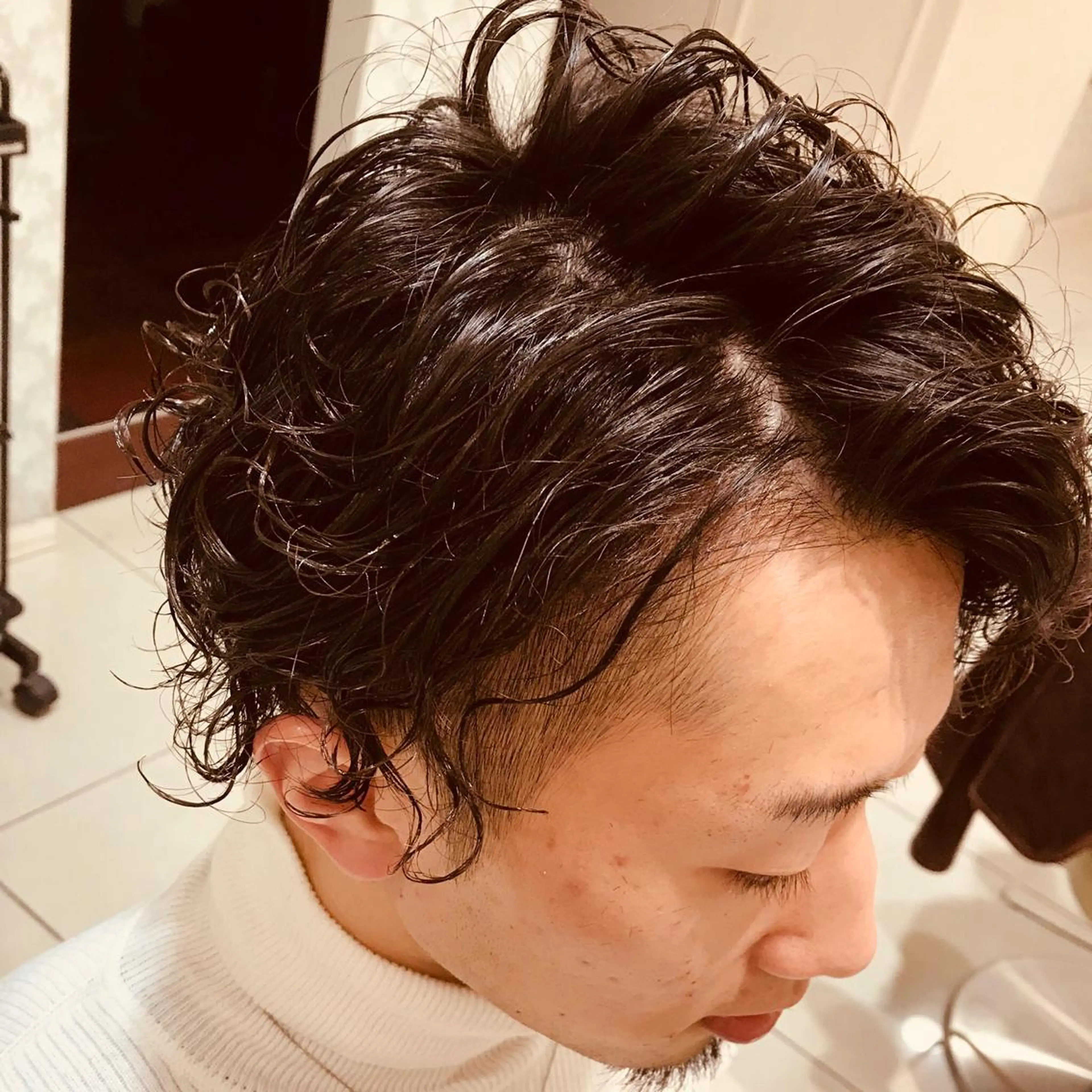 パーマ 井上 愛里のヘアスタイル