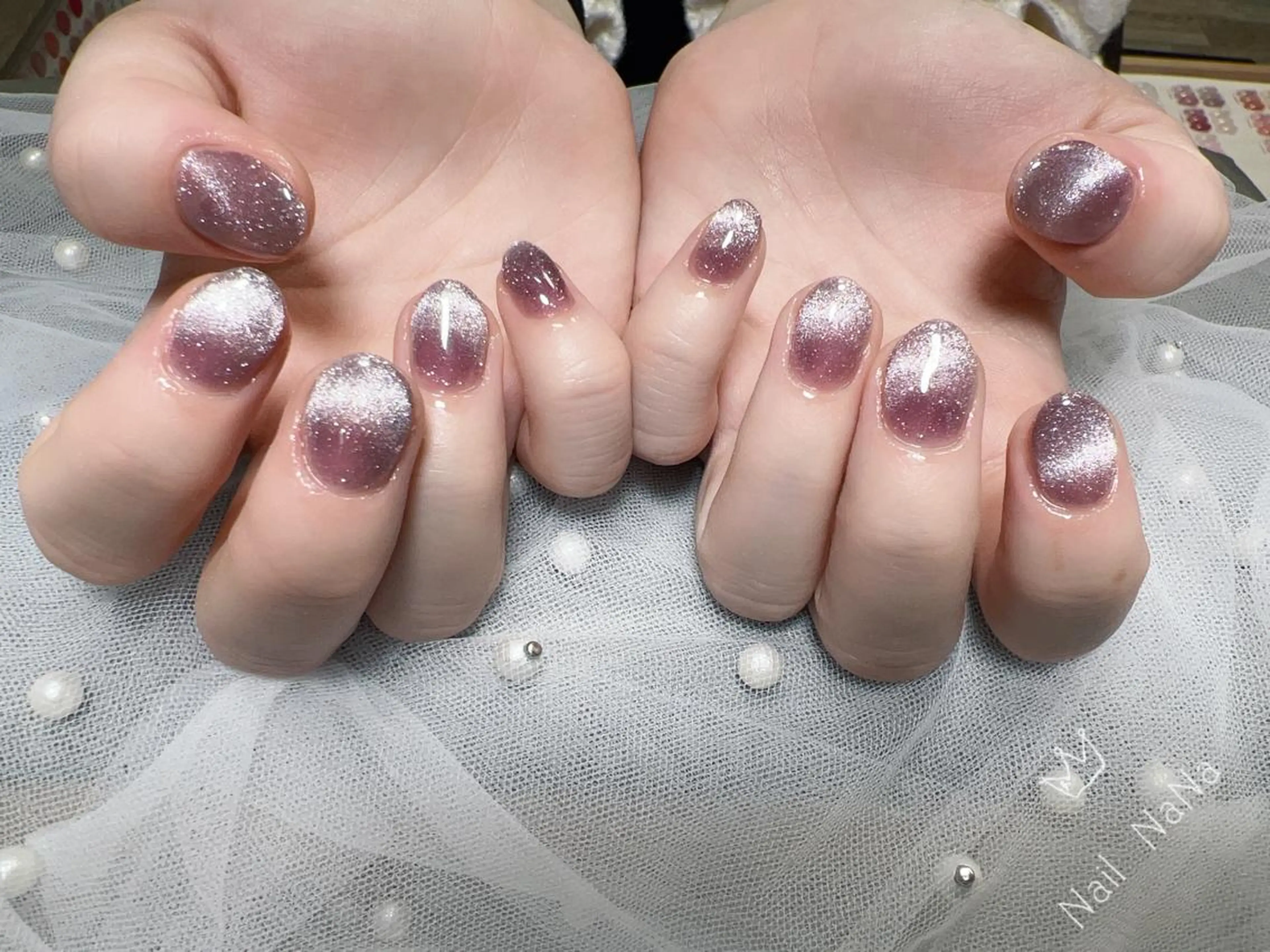 ショート カラー ネイル ハンドネイル Nail NaNaのネイルデザイン