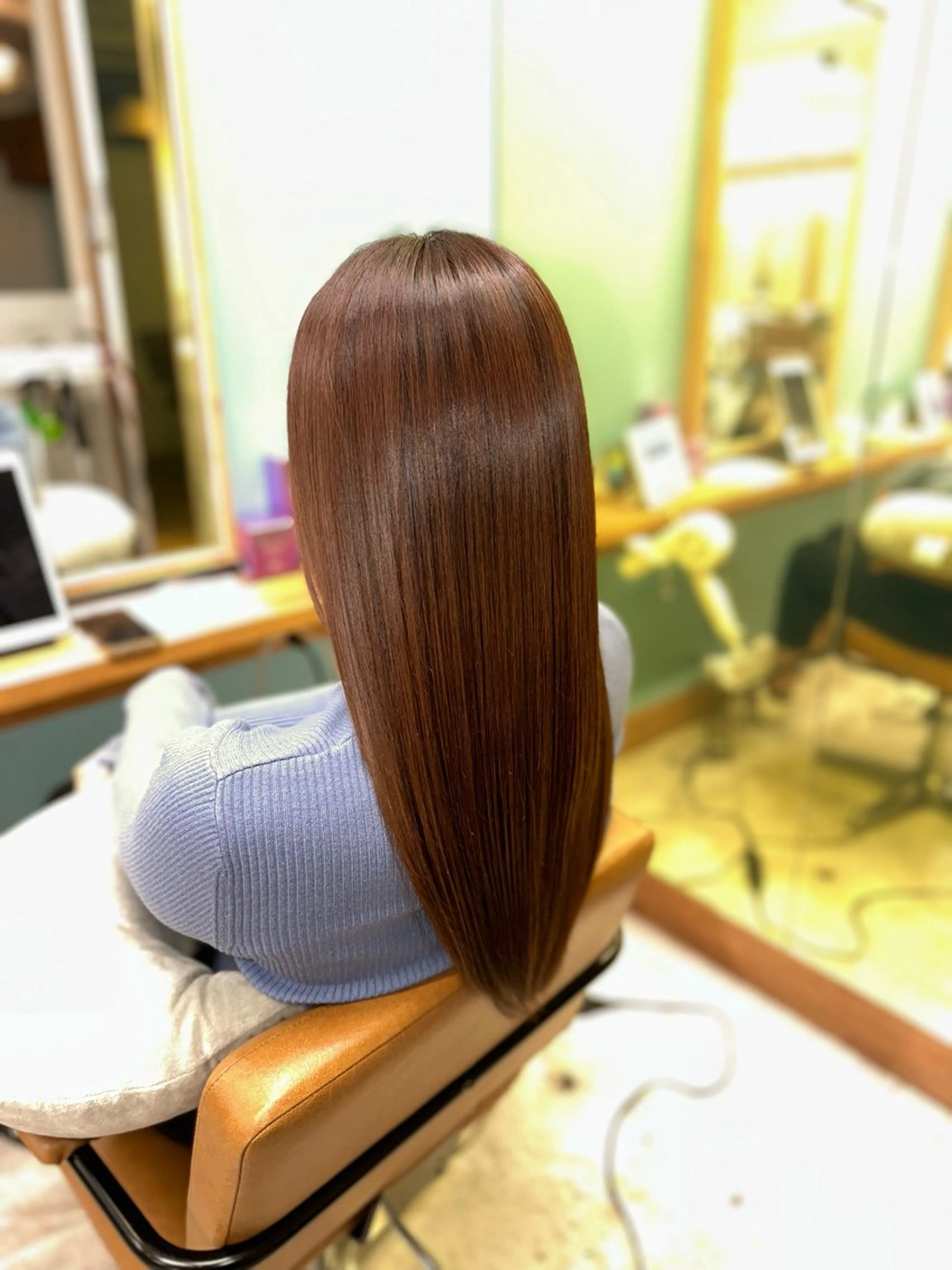 【minimo特別価格】カット✂️➕縮毛矯正🧡➕高濃度トリートメント🧖‍♀️の写真