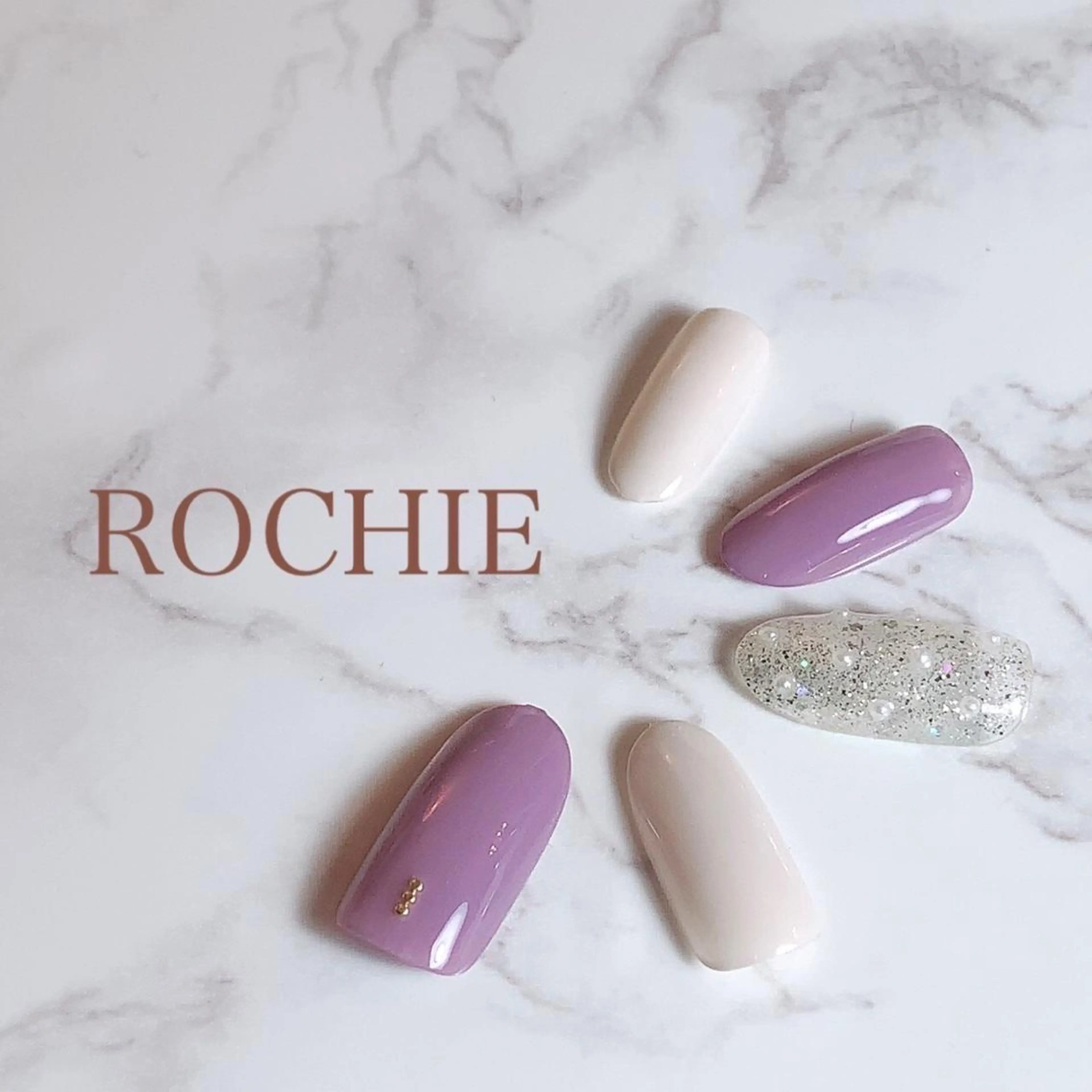 ネイル ROCHIE【ロキエ】所属・ROCHIE Rikaのネイルデザイン
