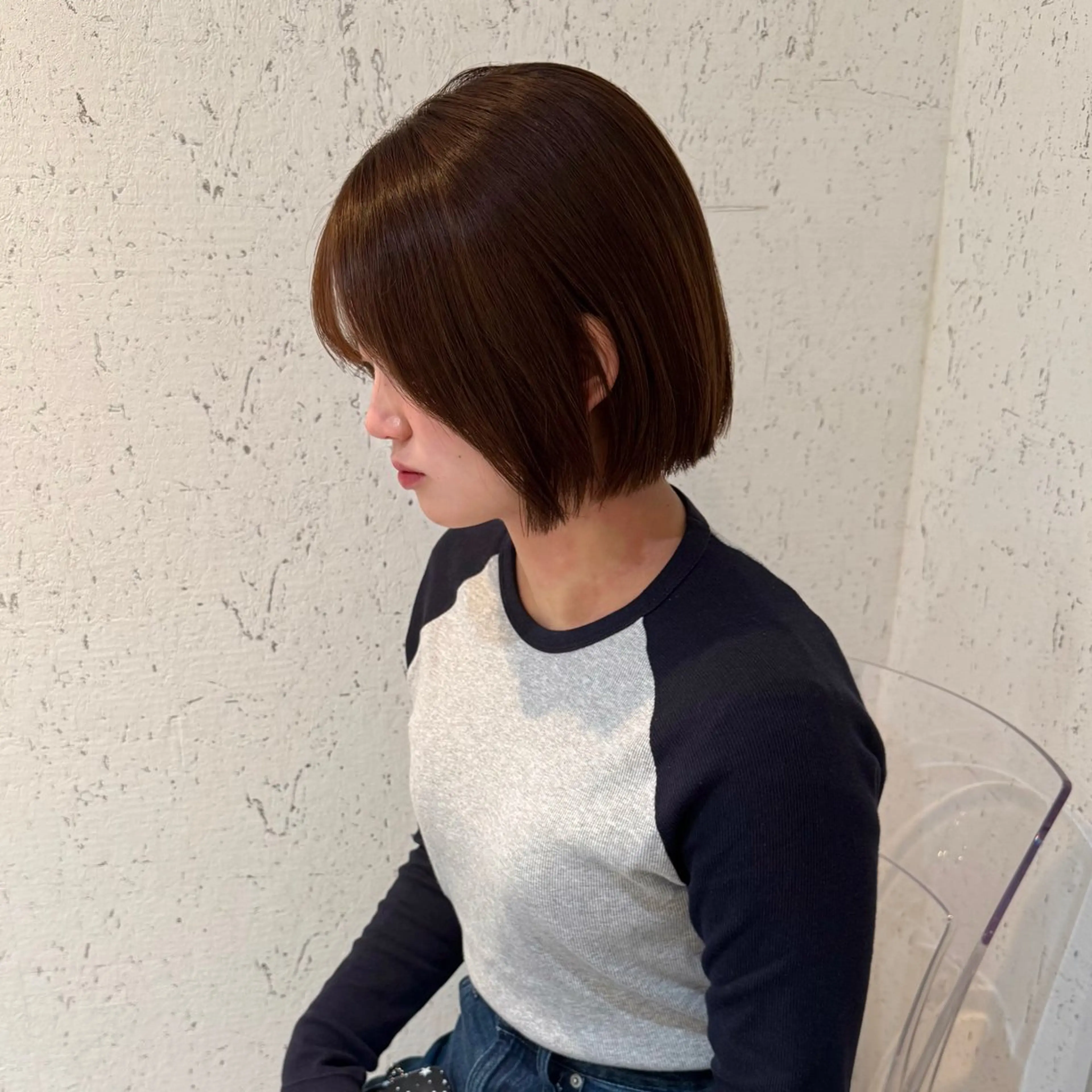 ショート カラー パーマ カット ヘアカラー 縮毛矯正 トリートメント mai / linoah˚✧のヘアスタイル