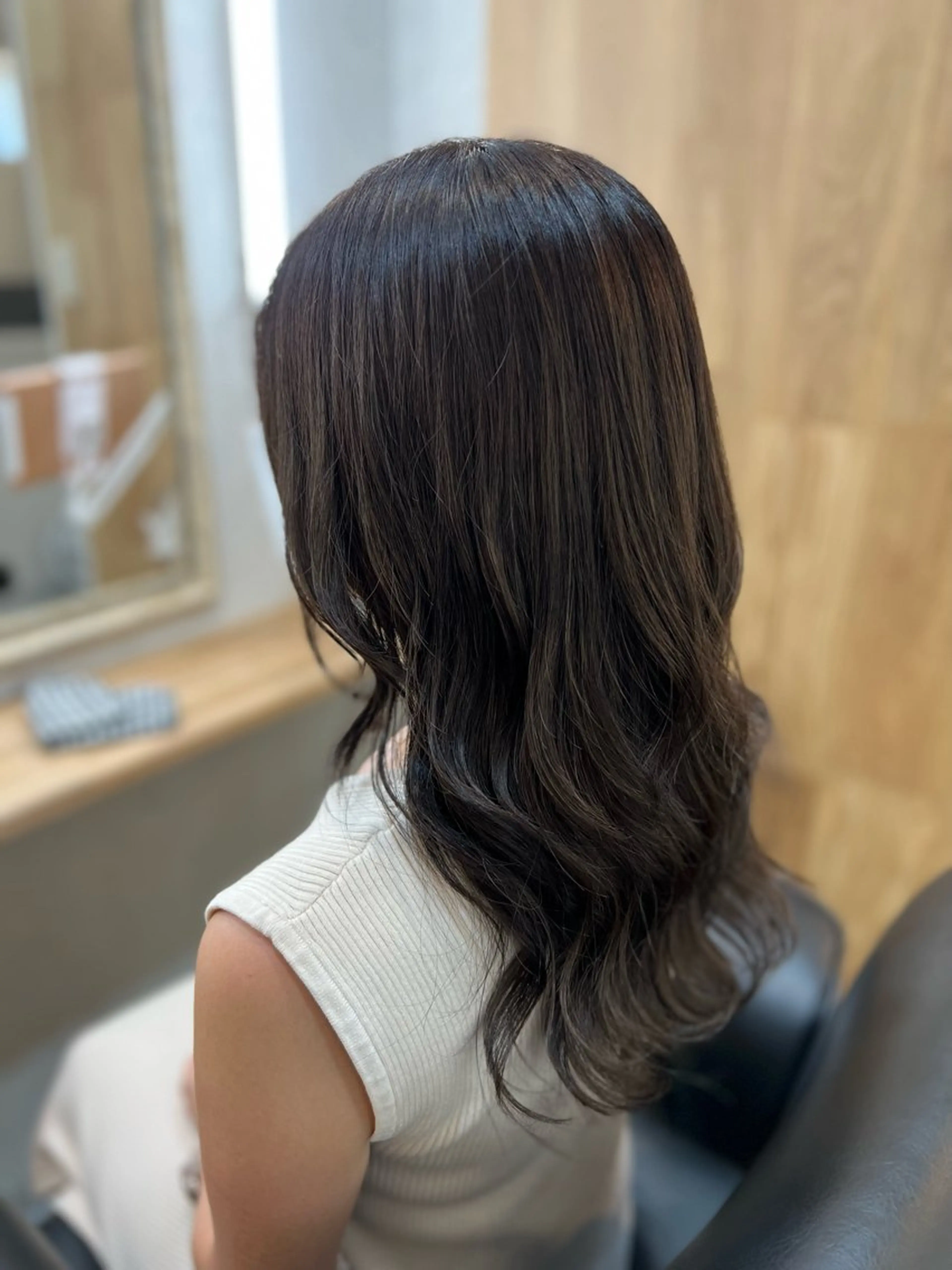 ロング カット ヘアカラー トリートメント 川村 昌広のヘアスタイル