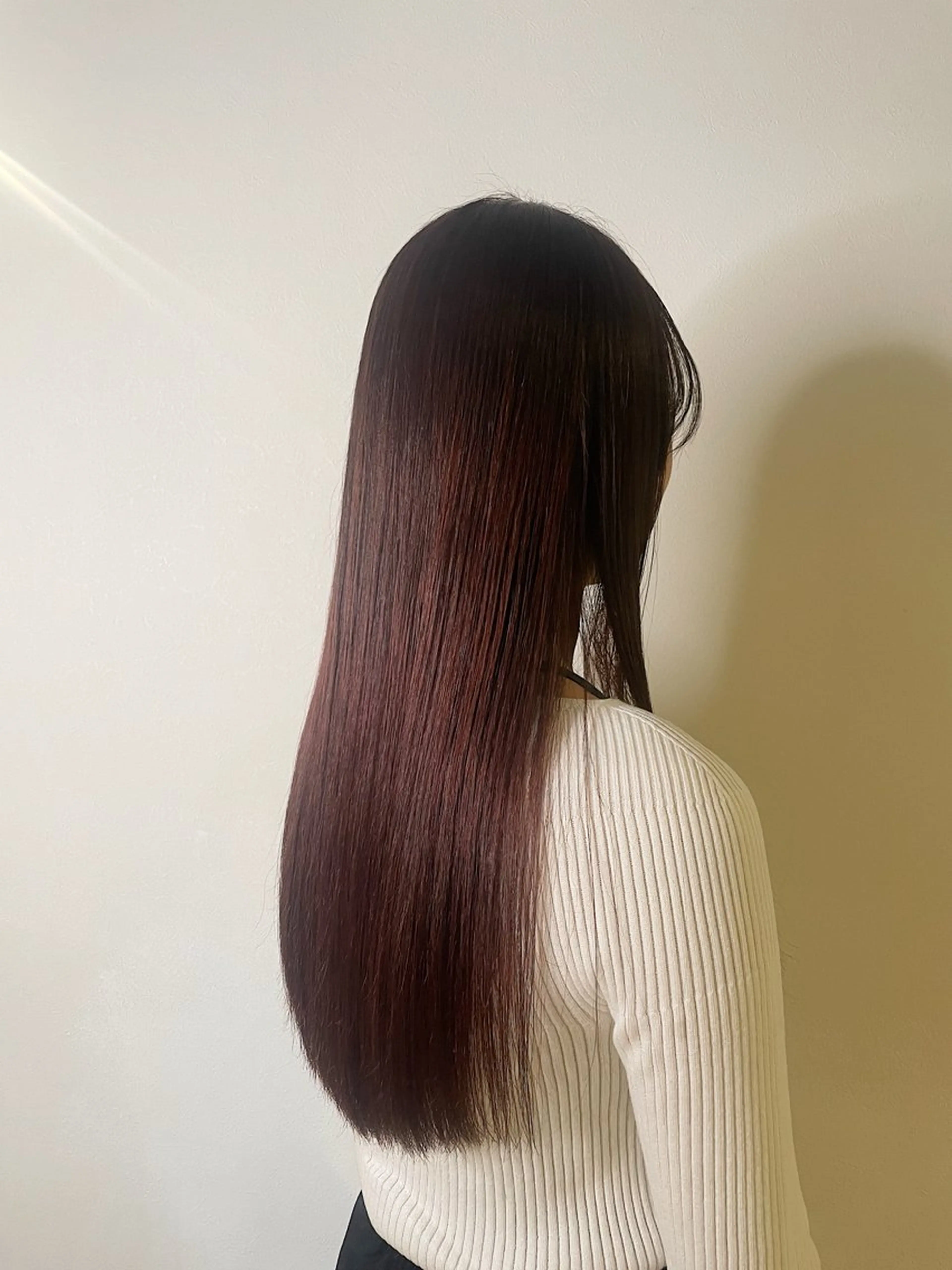 ❣️デザインカット+カラー+髪質改善ストレート+TOKIOトリートメント❣️の写真