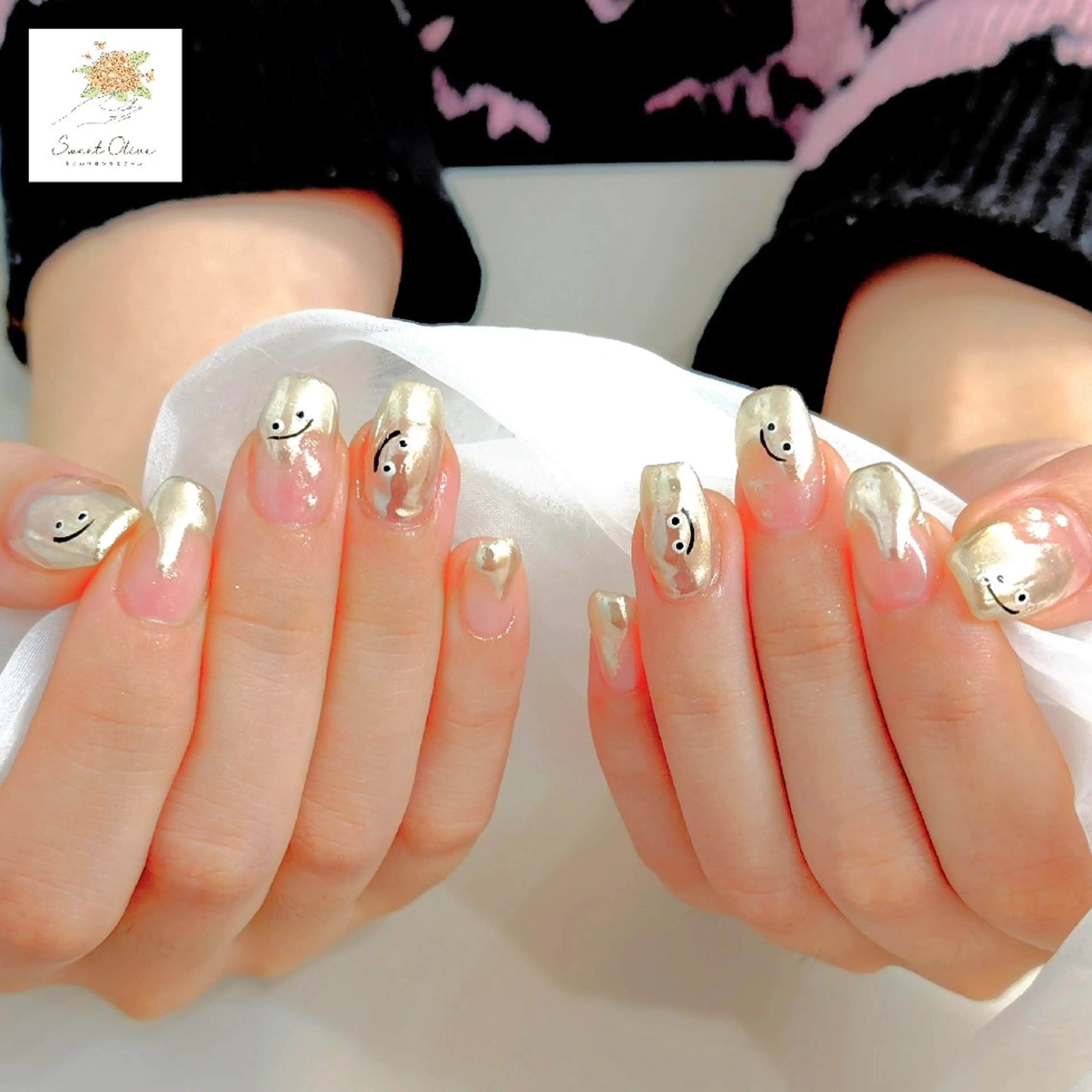 ネイル 持ち込み ハンドネイル SweetOlive オーナー（春日部市）のネイルデザイン