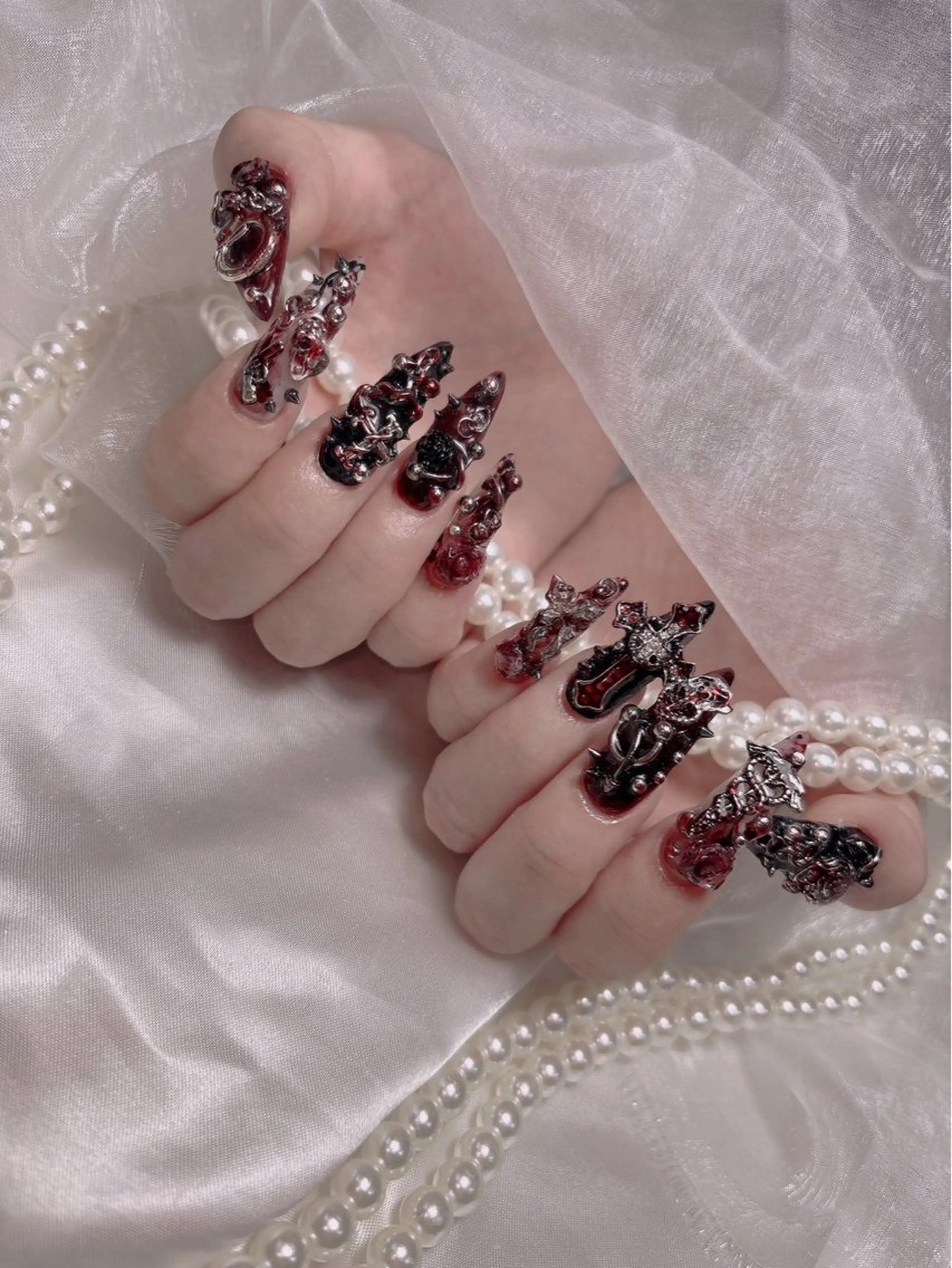 ネイル ハンドネイル -ému- k.oのネイルデザイン