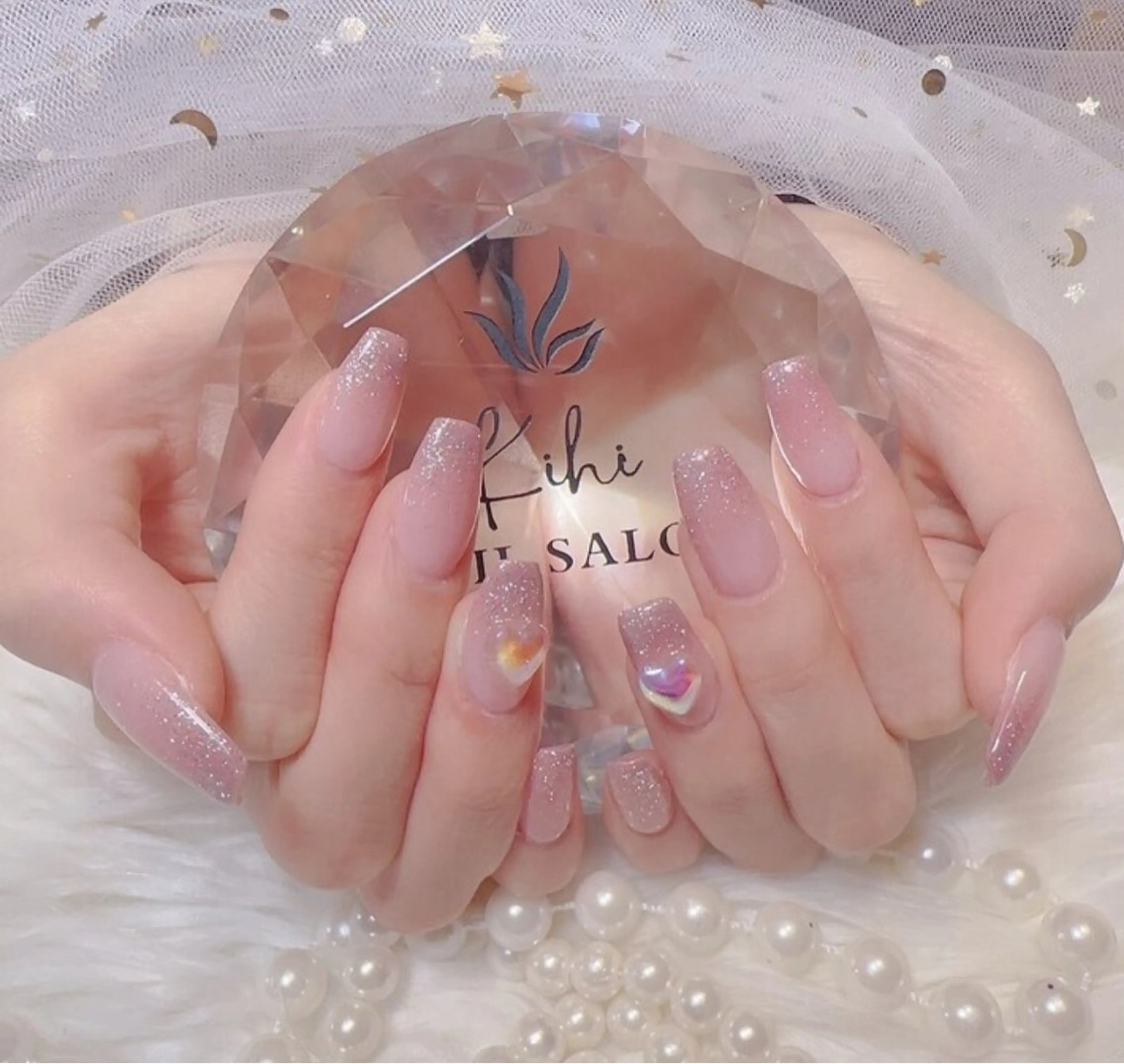 ネイル アートネイル フレンチネイル ジェルネイル グラデーション 韓国ネイル 村中 ハナのネイルデザイン