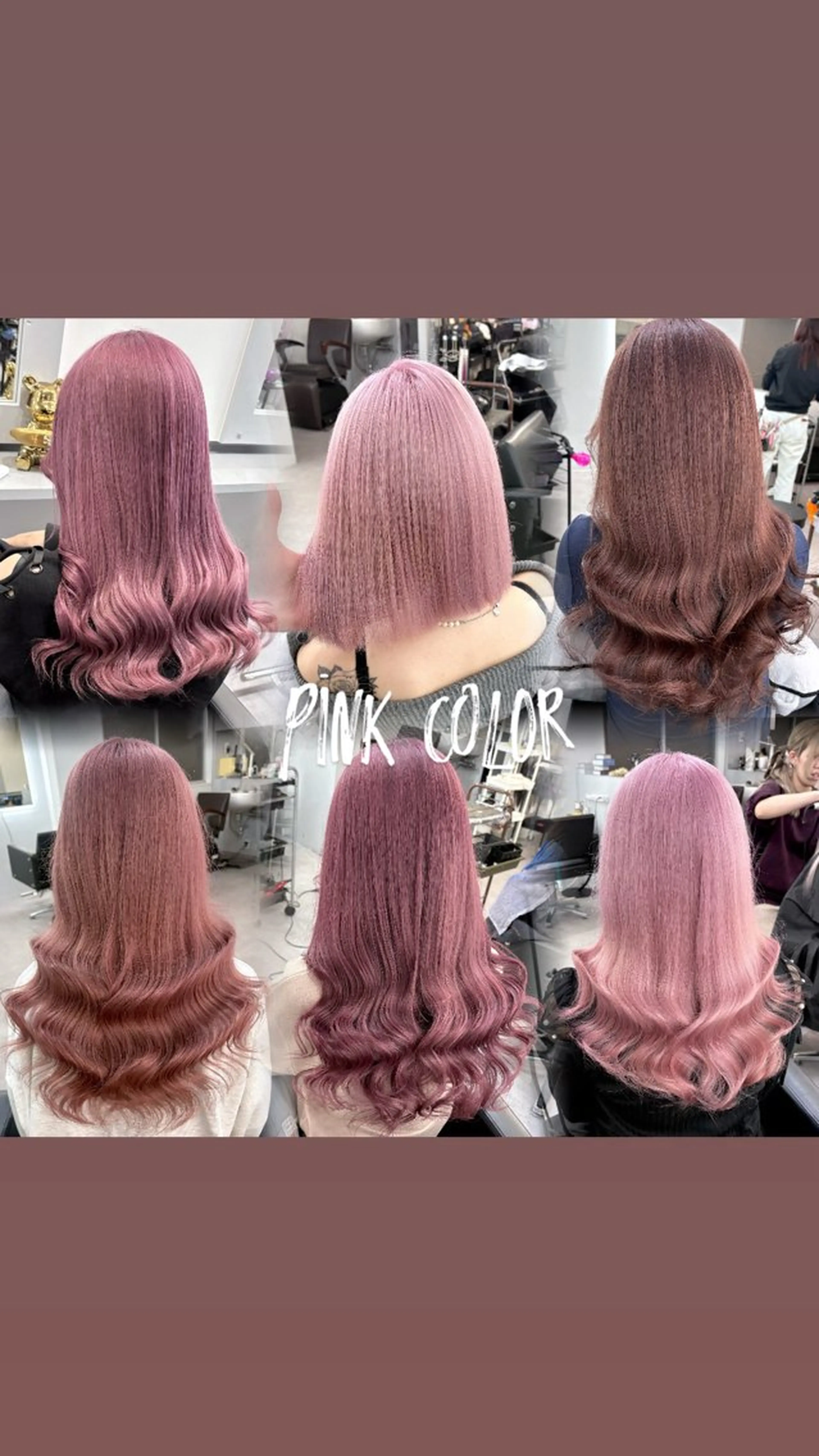 セミロング カラー ベージュカラー ピンクカラー ピンクベージュ ホワイトピンク ヘアカラー ミルクティーベージュ /ピンク/大阪/堀江のヘアスタイル