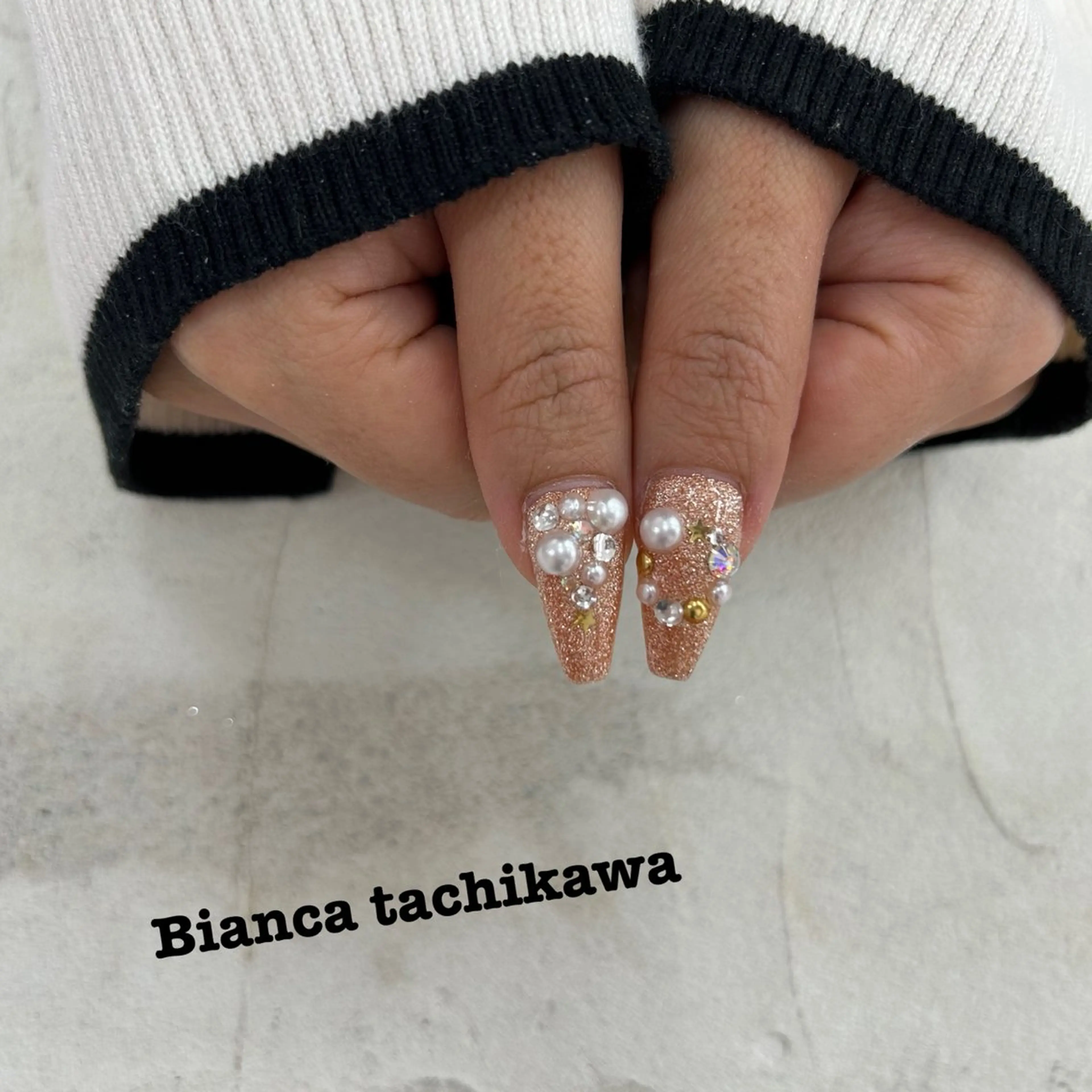 ネイル Bianca 立川店 小川のネイルデザイン