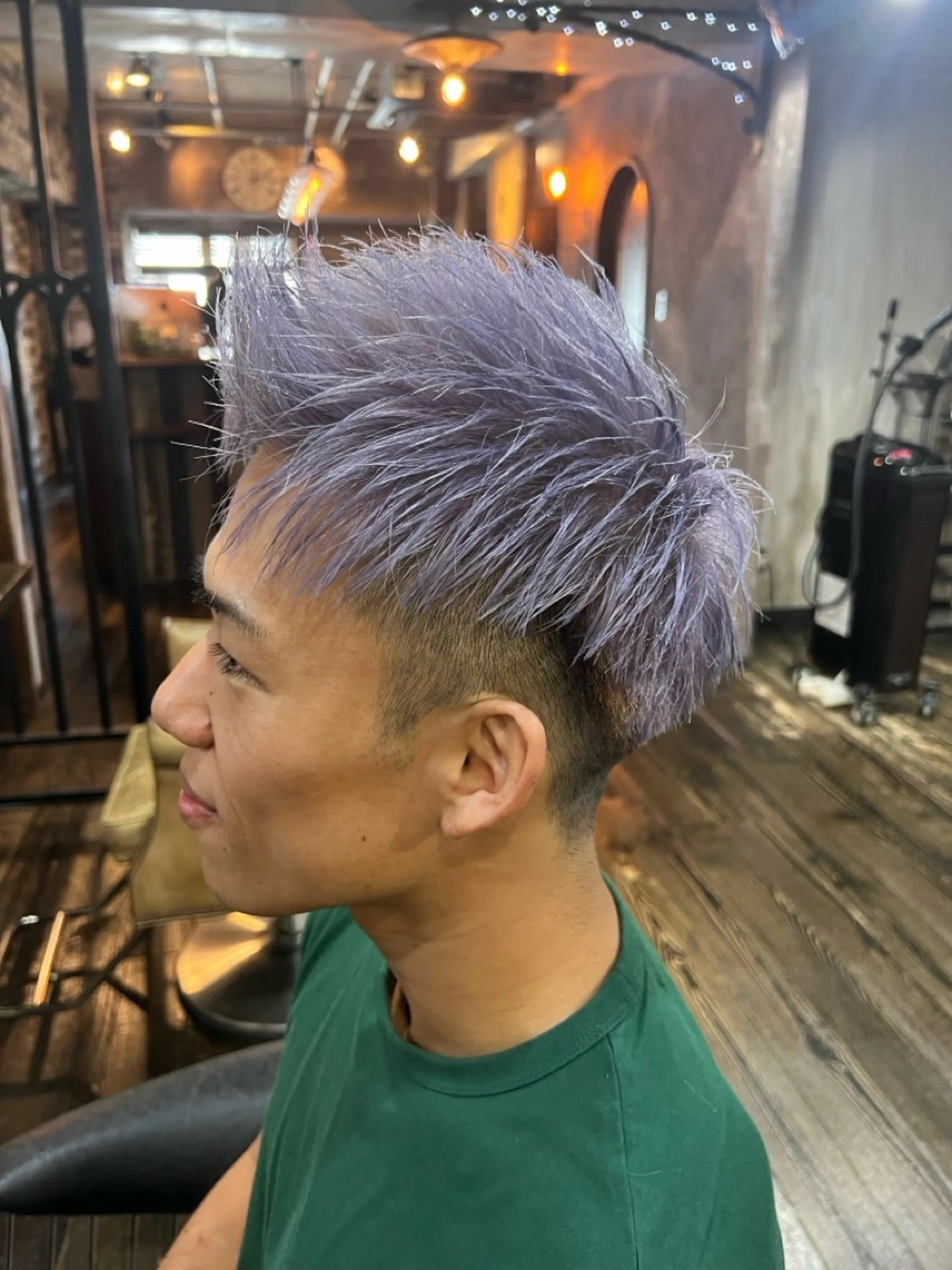 ショート カラー メンズ 渋谷/メンズ/パーマ /ヒヨ🐺のヘアスタイル