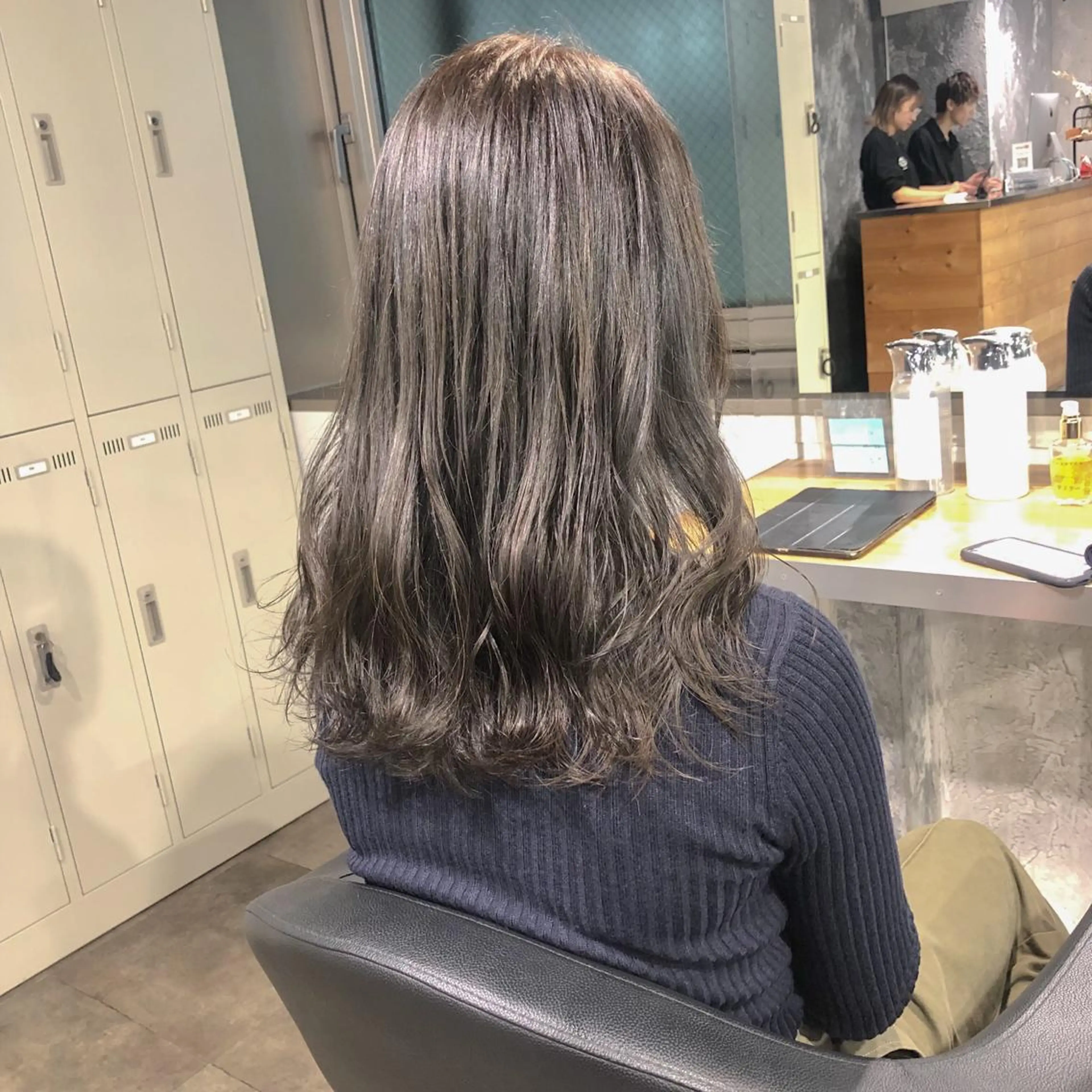 ミディアム カラー カット ヘアカラー 🔷似合わせのプロ KUMA🔷のヘアスタイル