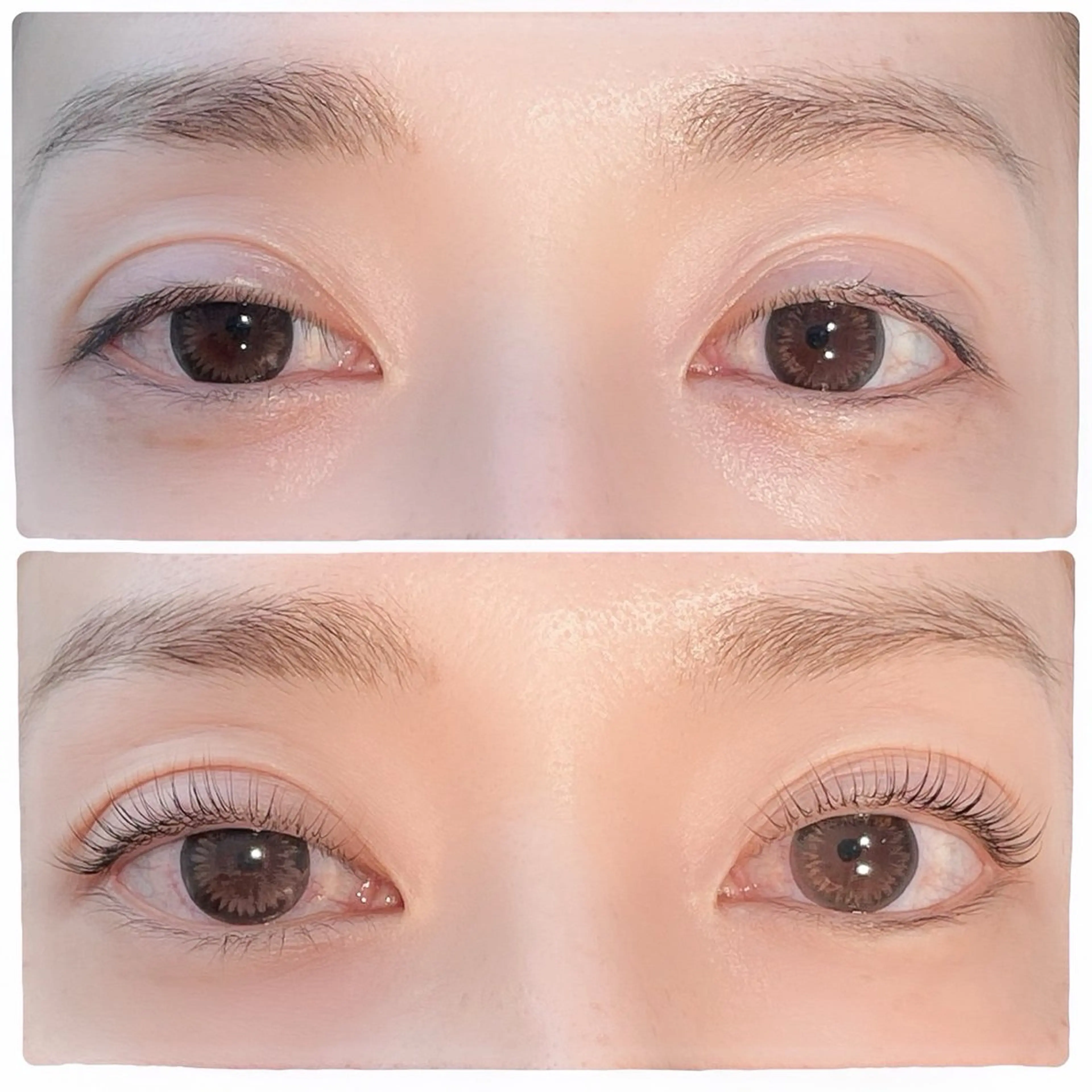 まつ毛パーマ大会モデル練習❤️カールストレートデザインどちらも可💁‍♀️あなたにあったお目元に👀❣️の写真