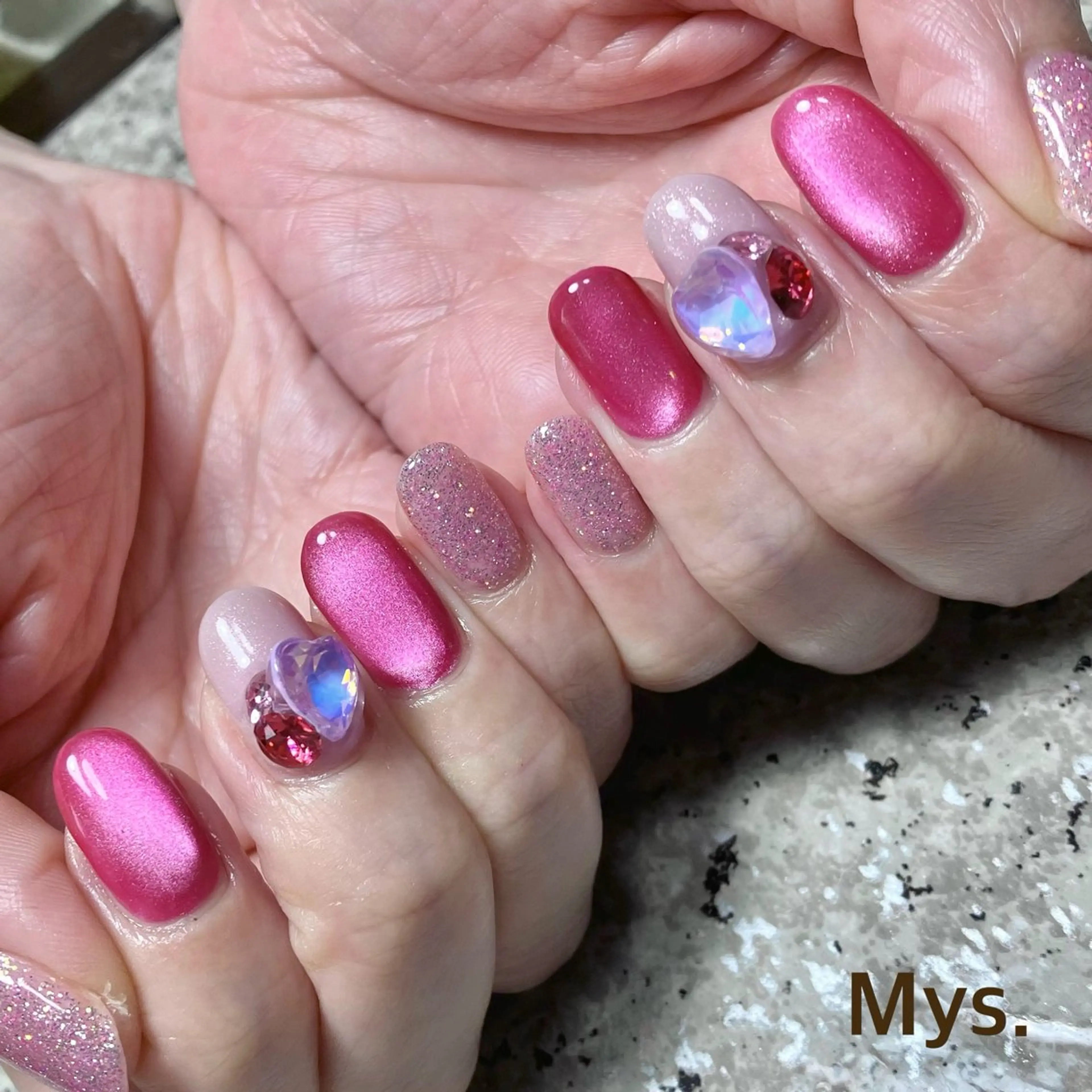 ネイル ハンドネイル Mys. 三上紗紀のネイルデザイン