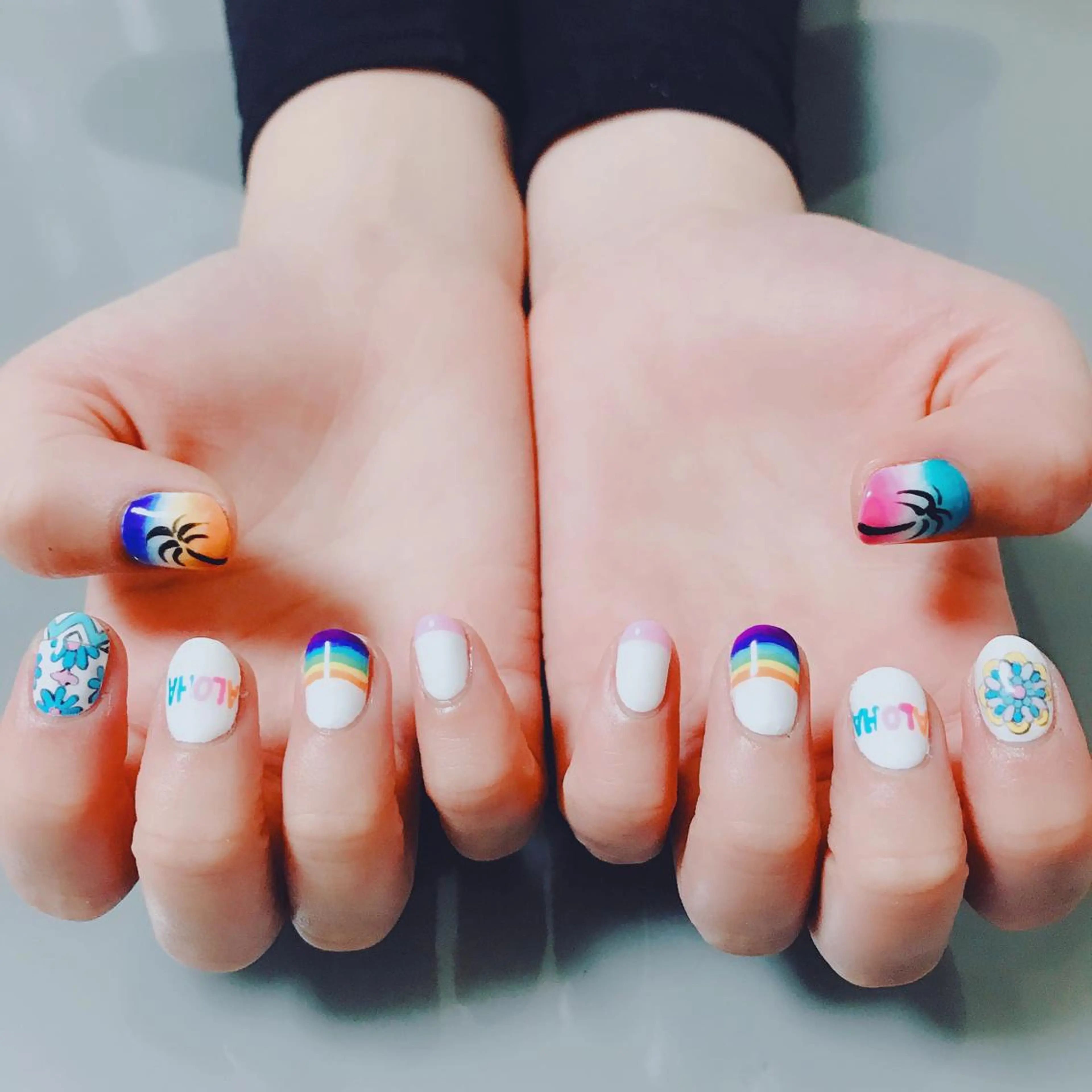 ネイル 持ち込み ハンドネイル Masuko Yasukaのネイルデザイン