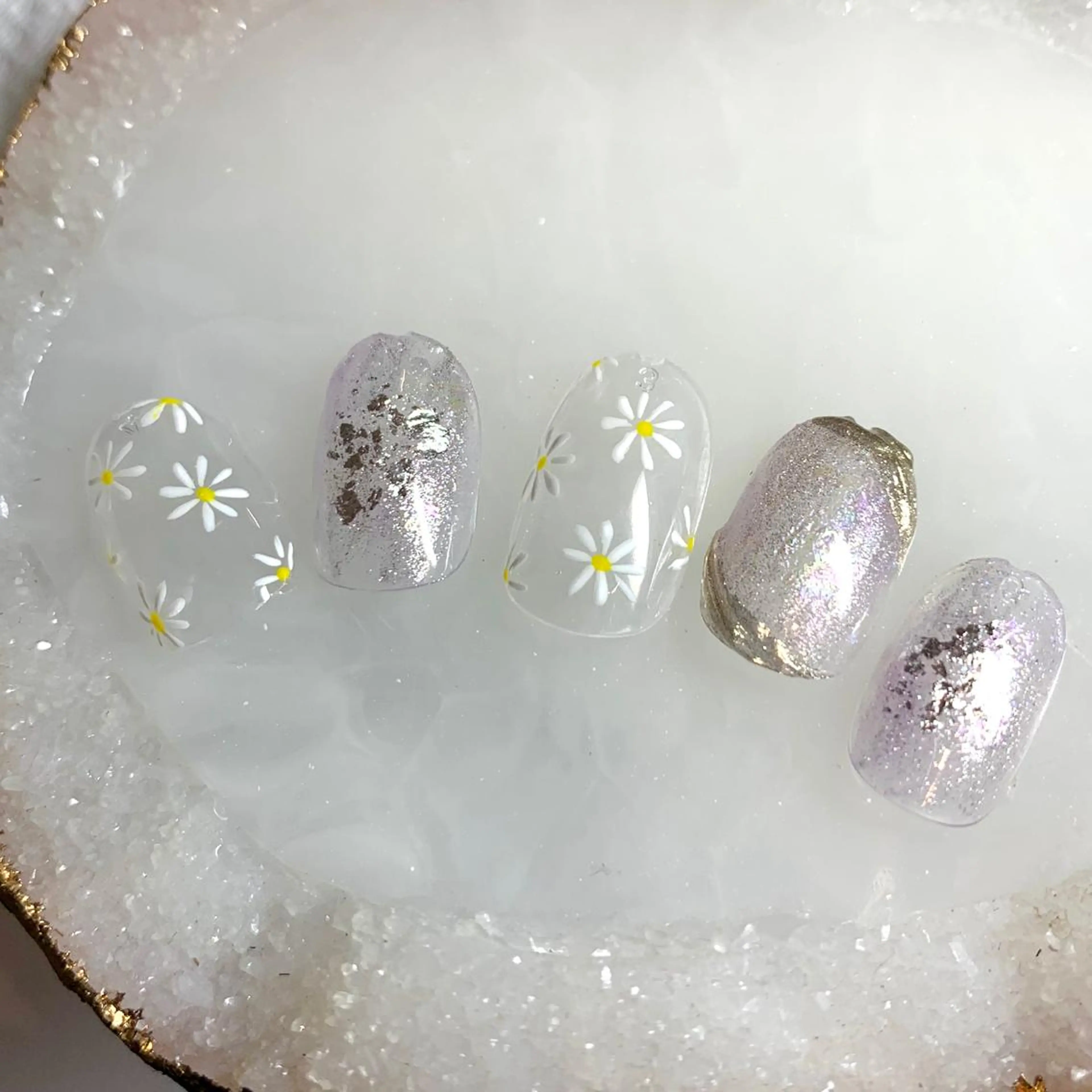 ネイル フラワーネイル ハンドネイル ハンドケア esby Loely MIZUKIのネイルデザイン