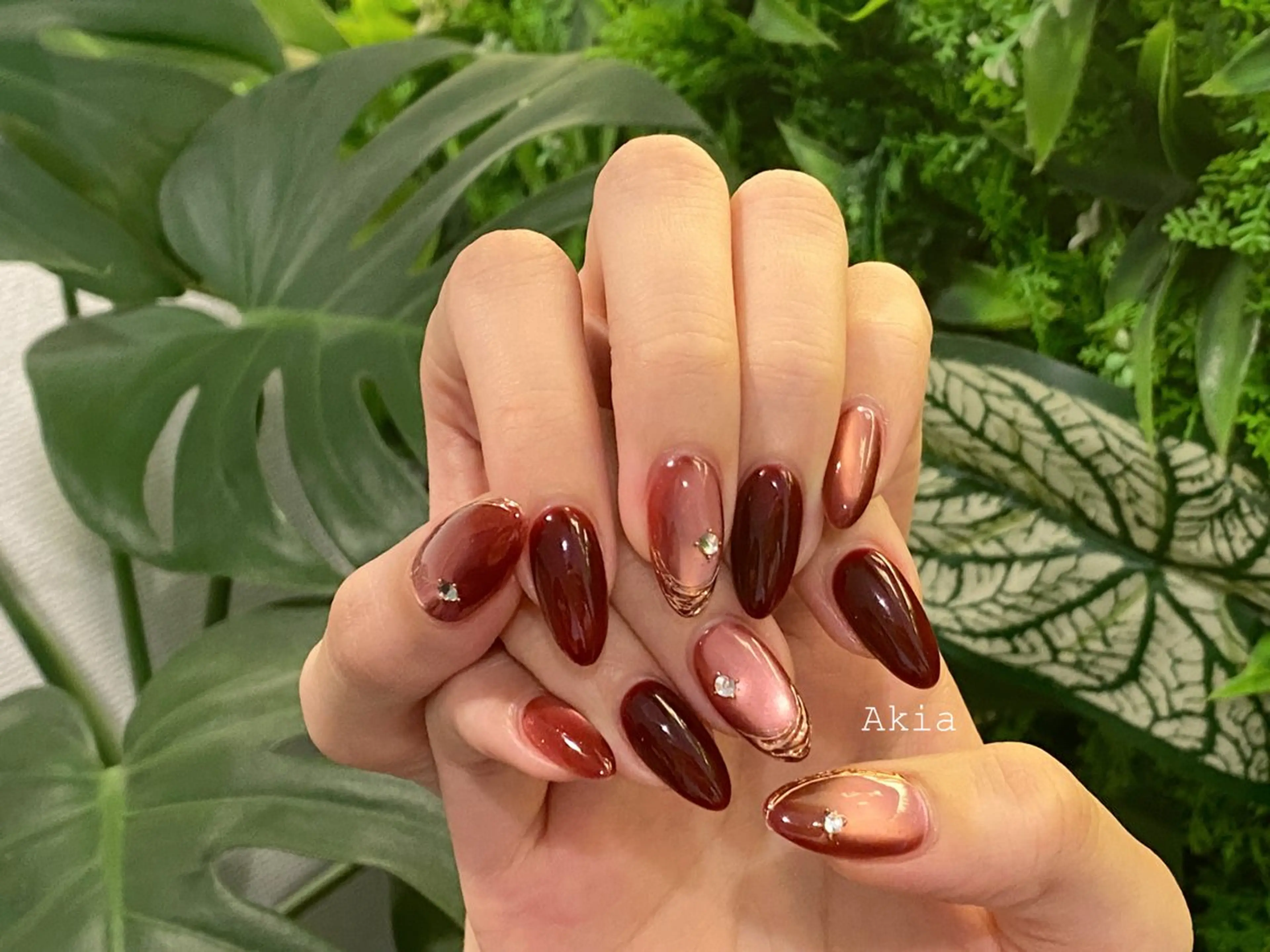 ネイル ハンドネイル ハンドケア 閨匠ビューティサロン 銀座店のネイルデザイン