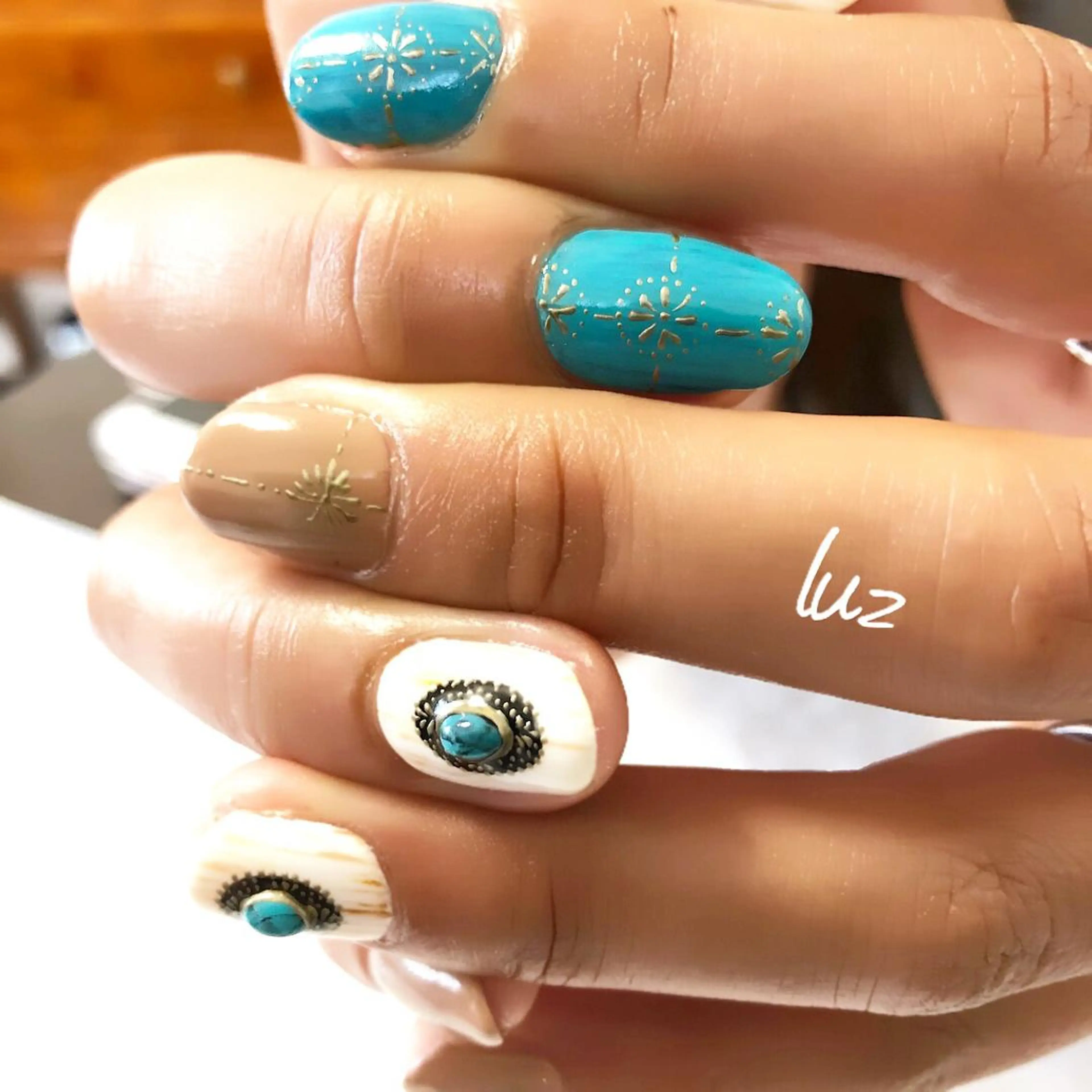 ネイル マツエク・マツパ miel nailのネイルデザイン