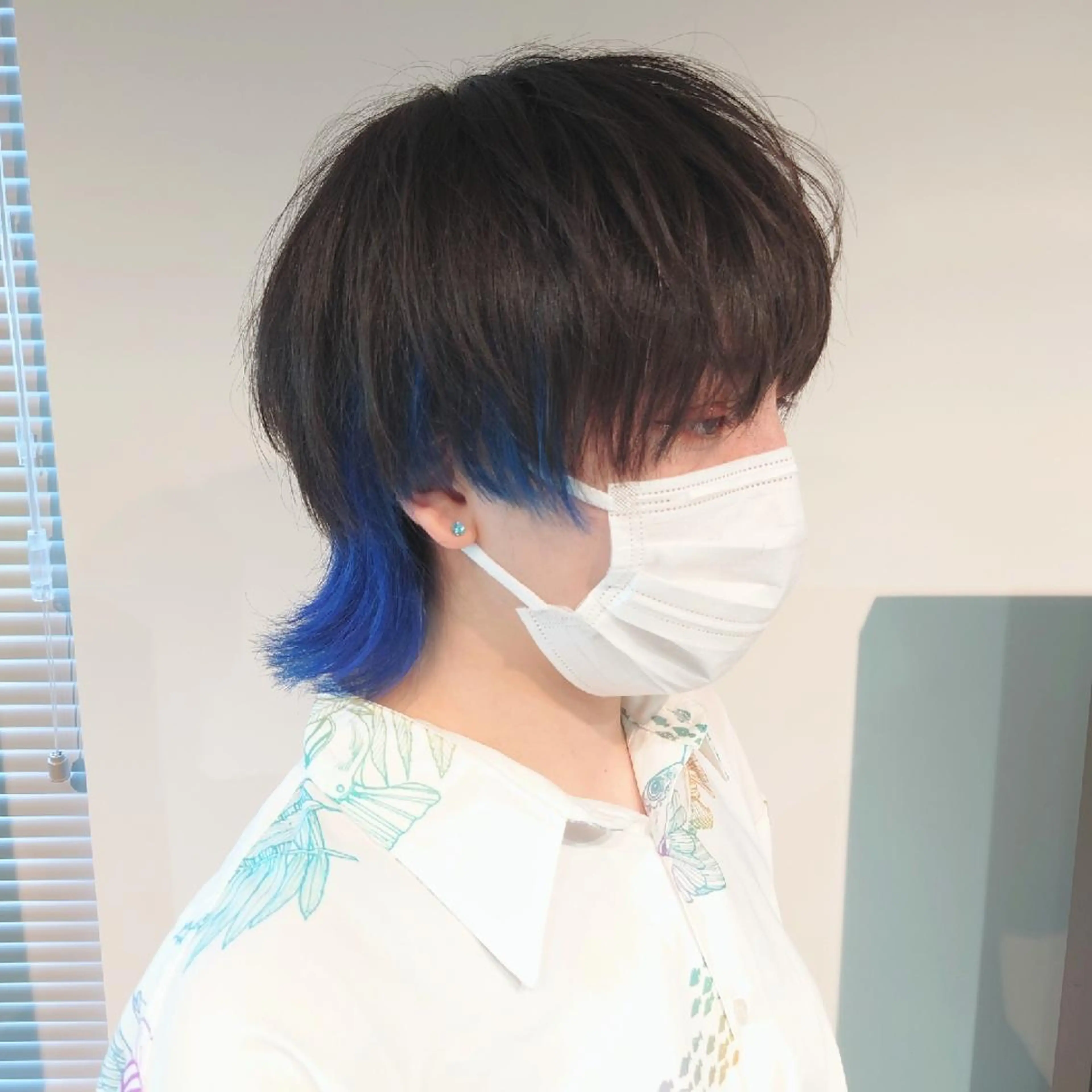 【メンズカット✂️】+【インナーカラーのみ】の写真