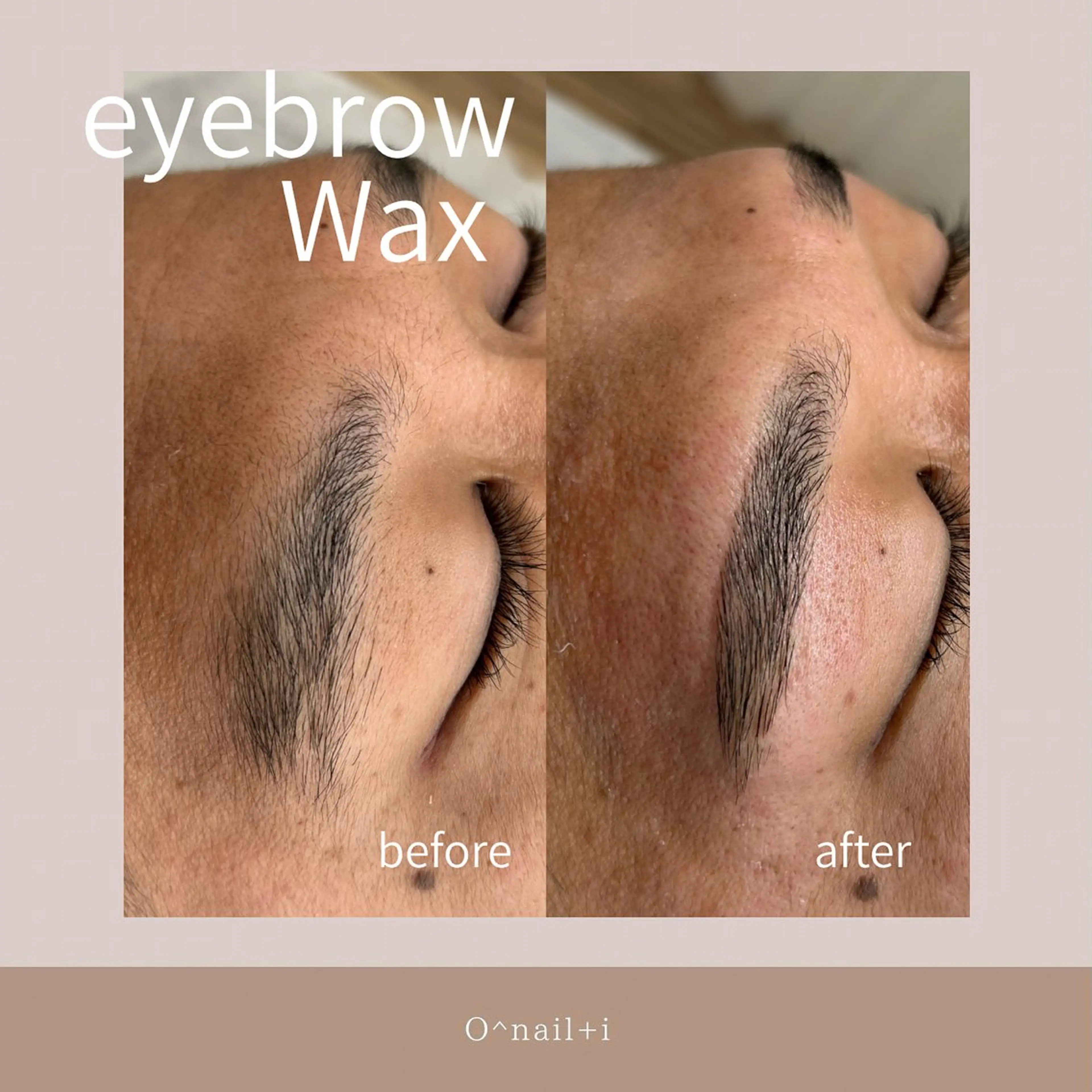 アイブロウ 眉毛ワックス脱毛 ワックス脱毛 O^nail+i /airi・manaの眉毛・アイブロウイメージ