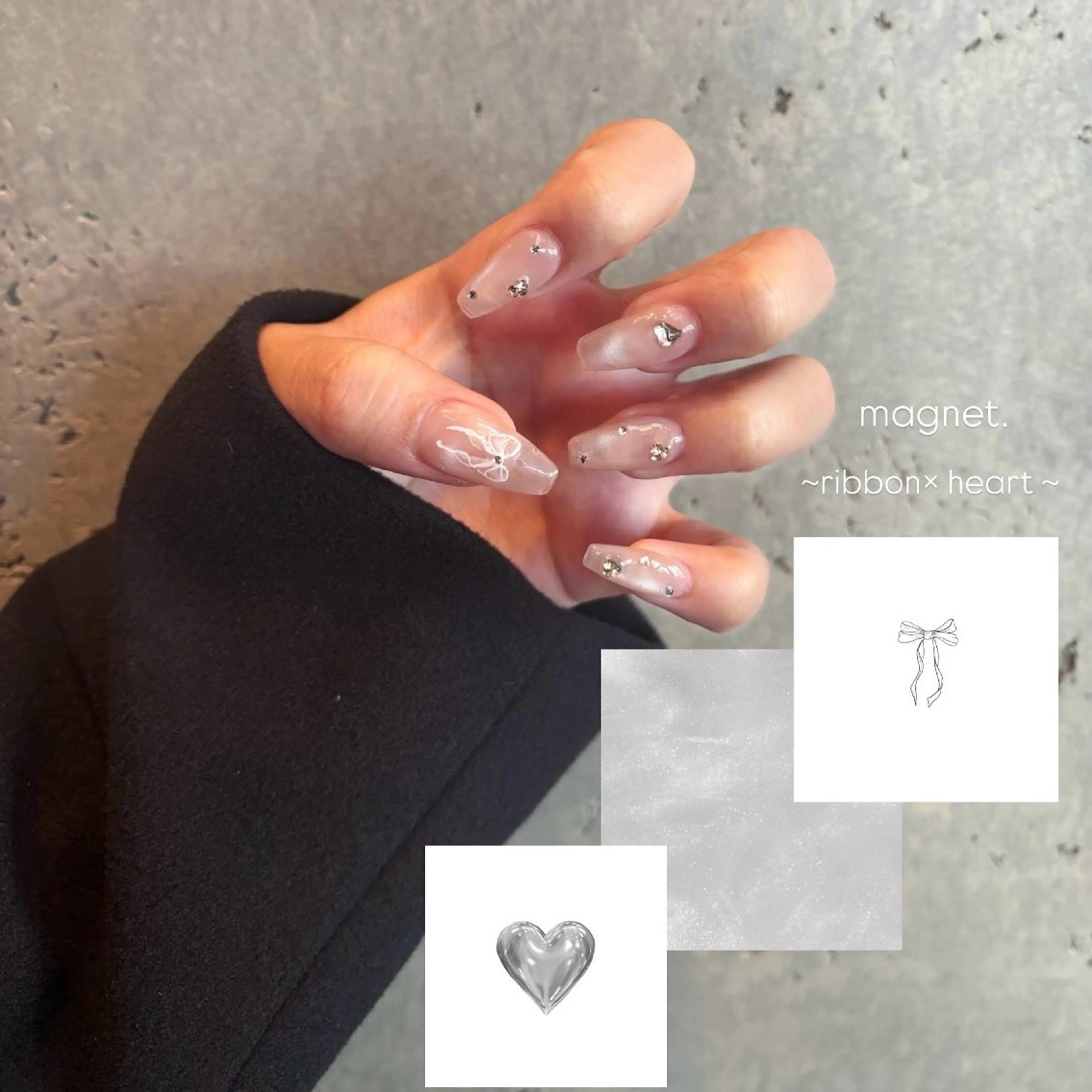 ネイル 持ち込み ハンドネイル ︎︎ ruane. ルアネのネイルデザイン